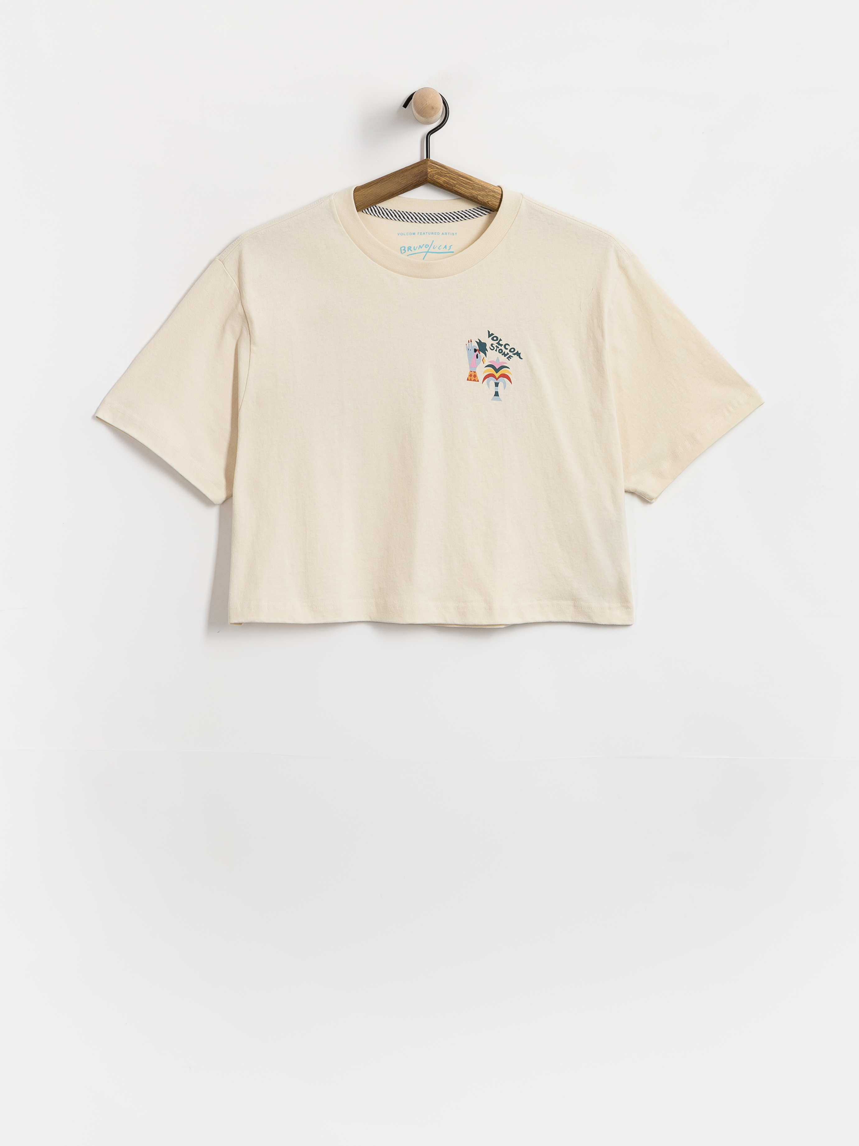 Tricou Volcom Fa Bruno Lucas Wmn (vintage white)