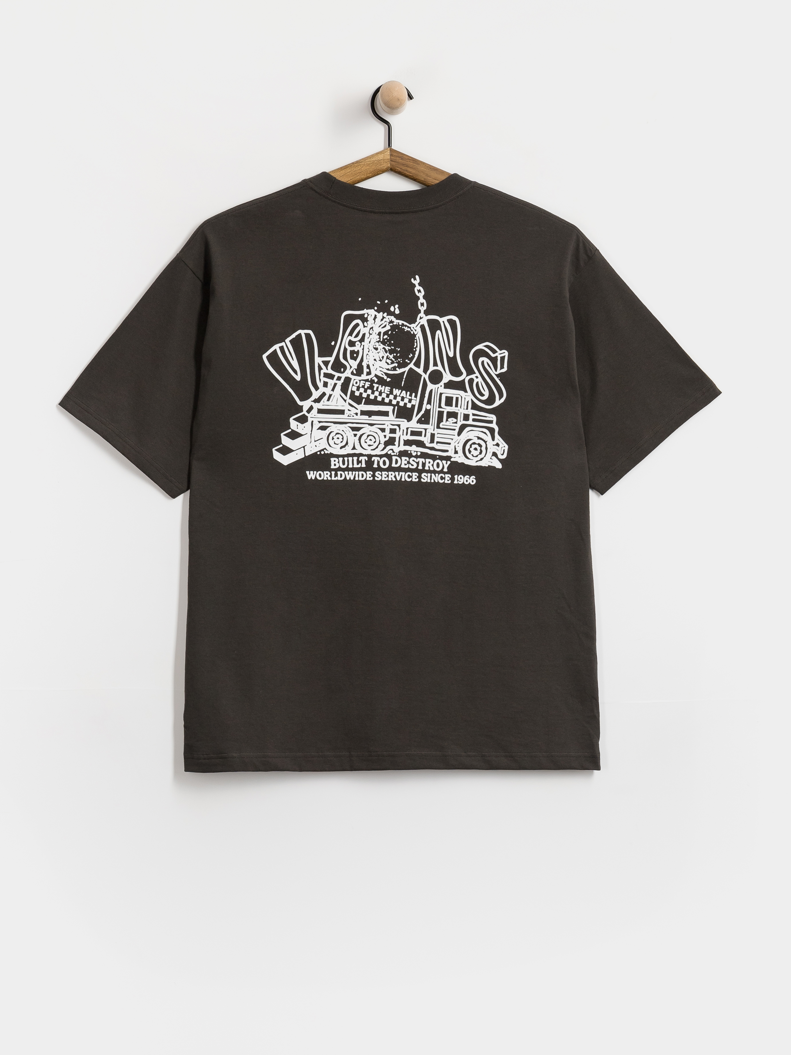 Tricou Vans Demolish (faded black)