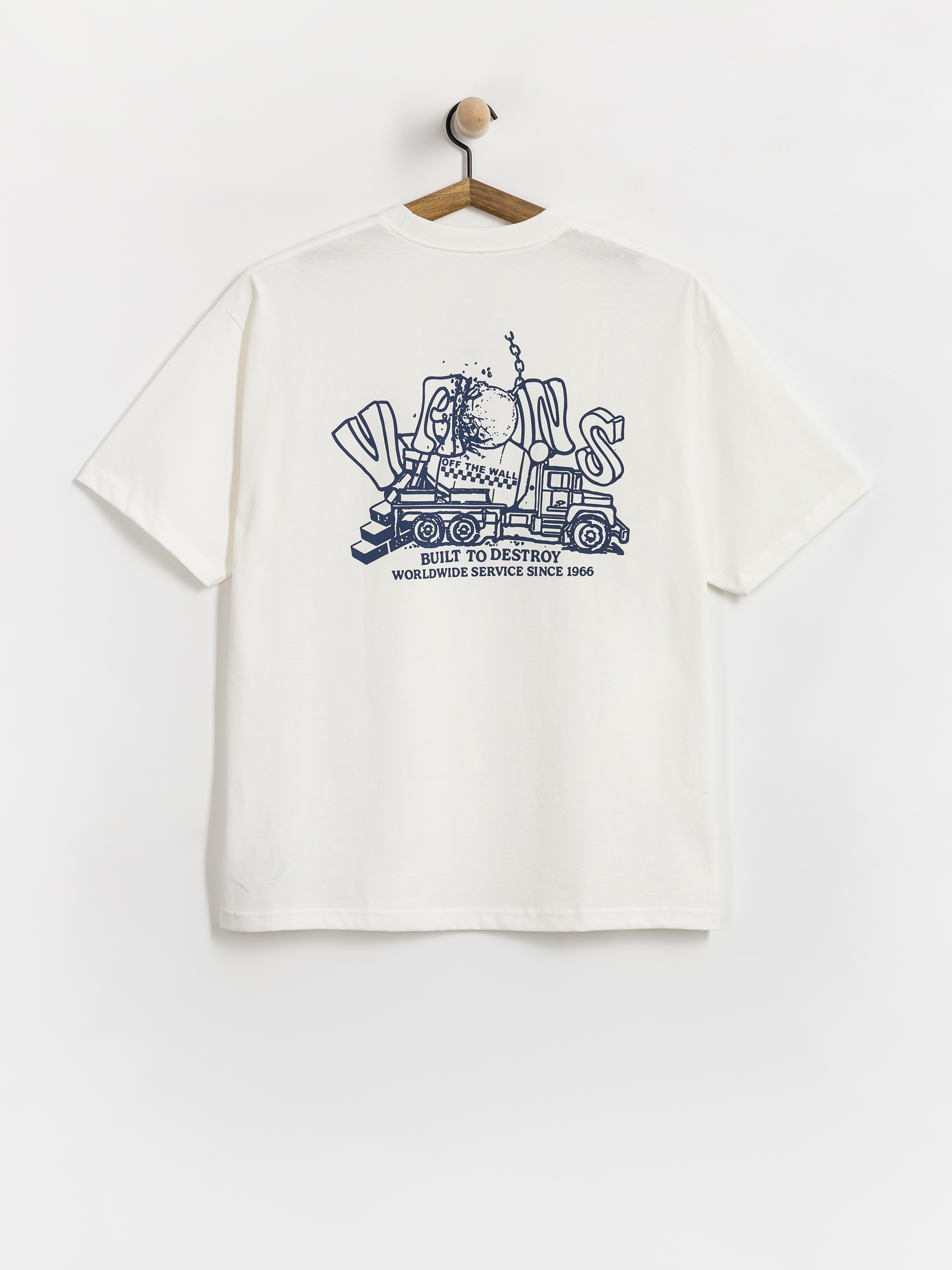 Tricou Vans Demolish (white)