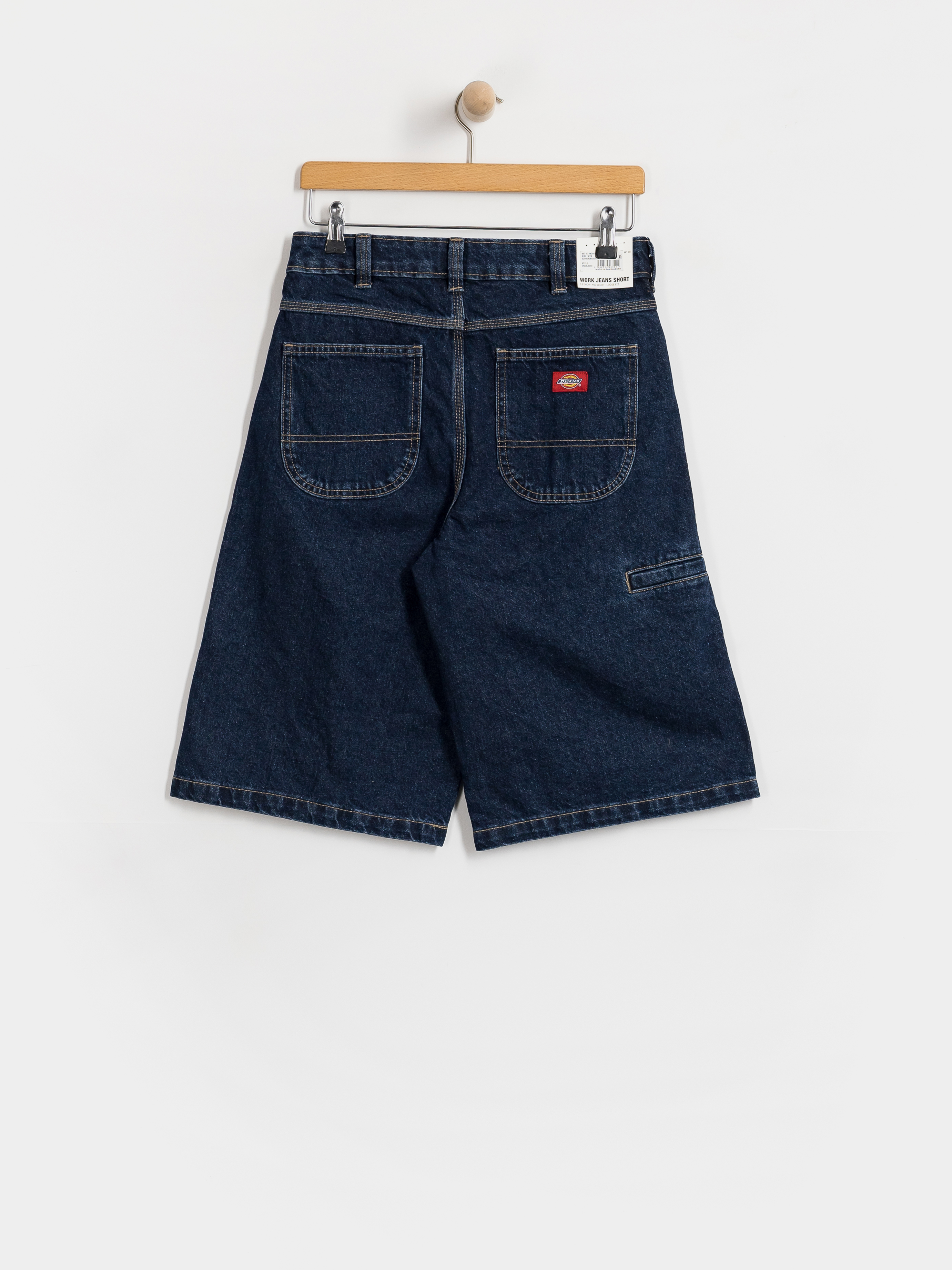 Pantaloni scurți Dickies 957 13 Inch Denim Wmn (dark indigo)
