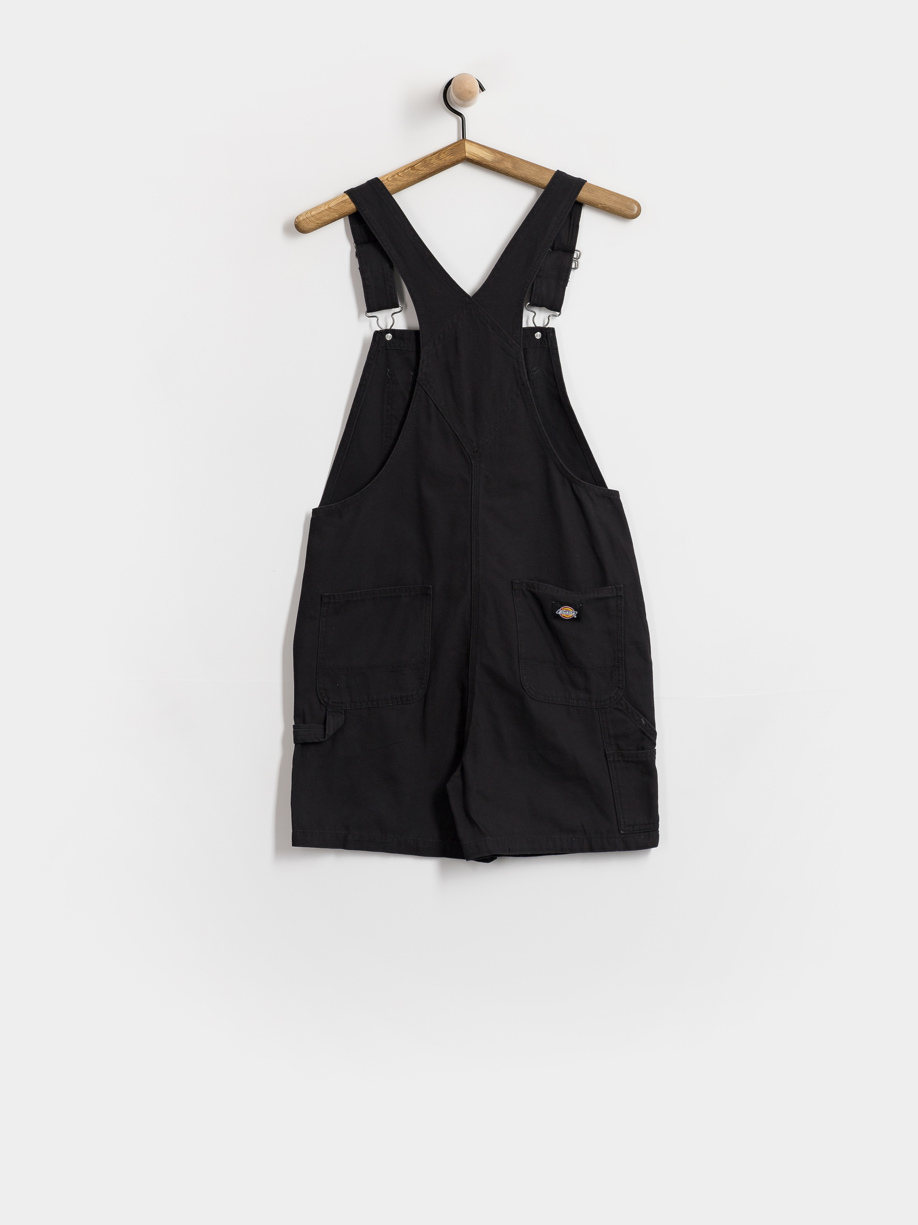 Pantaloni scurți Dickies Lightweight Canvas Short Bib Wmn (black)