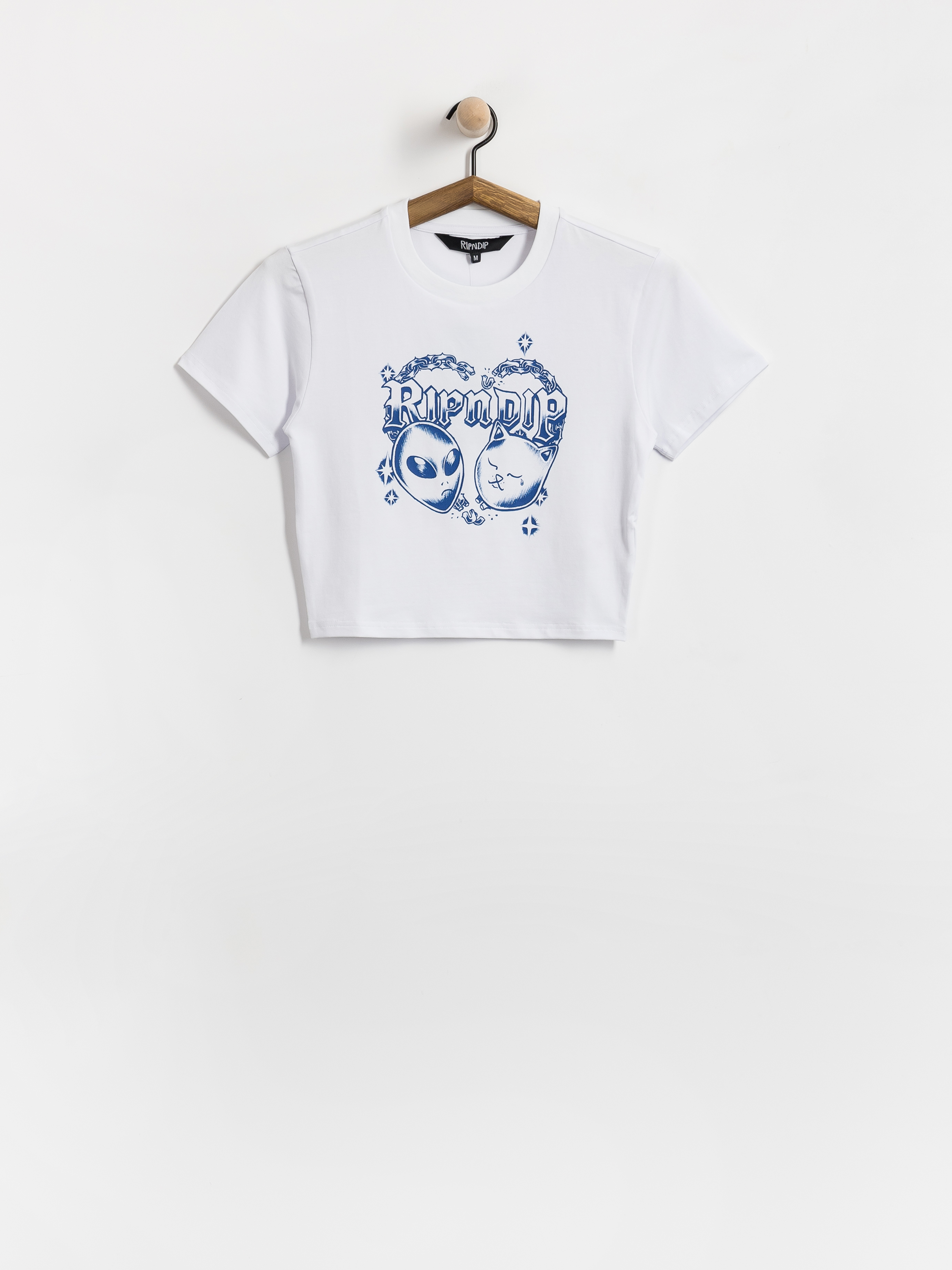 Tricou RipNDip Kali Cropped Baby (white)