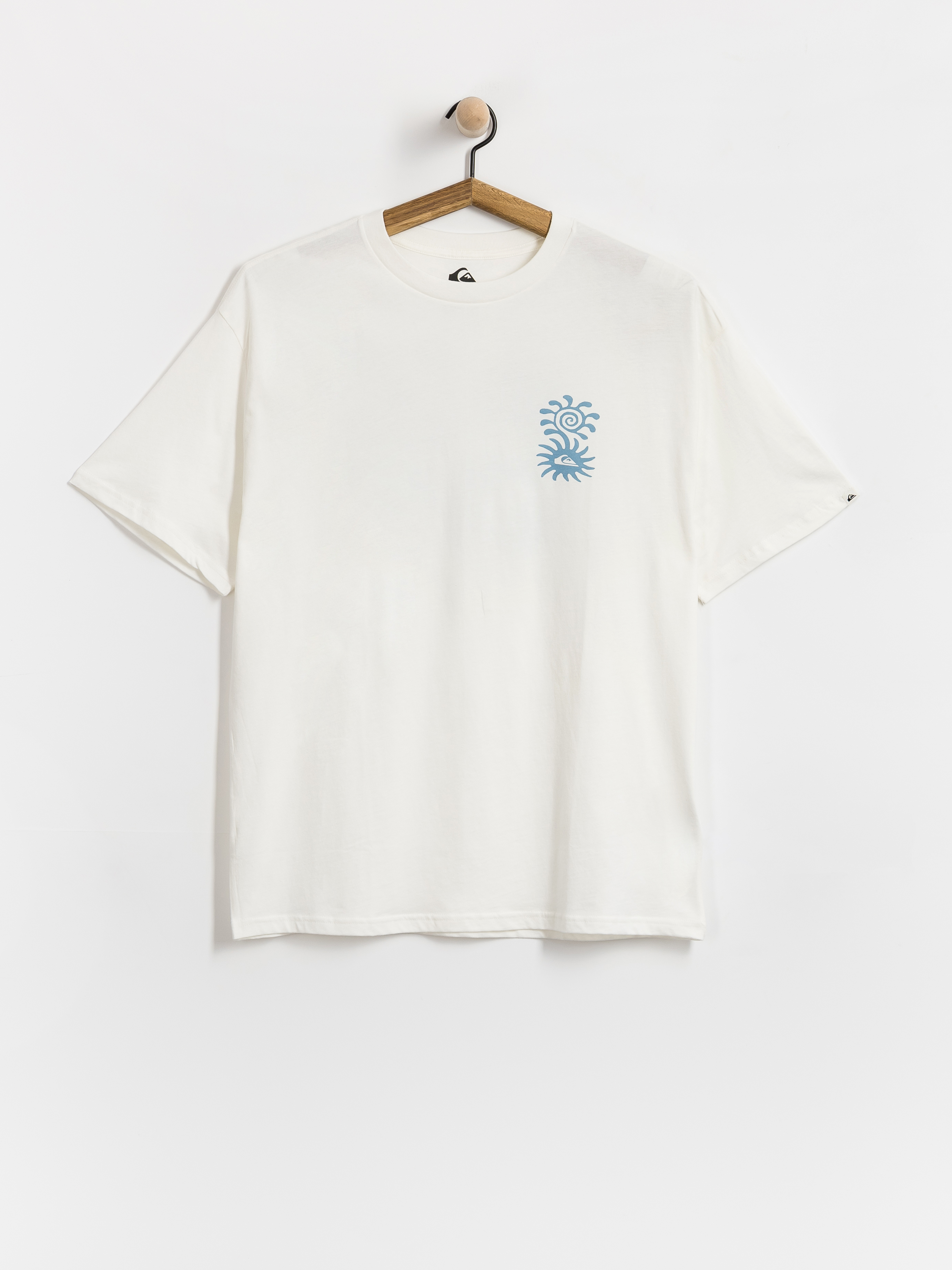 Tricou Quiksilver Evo Blossom Of Peace (snow white)