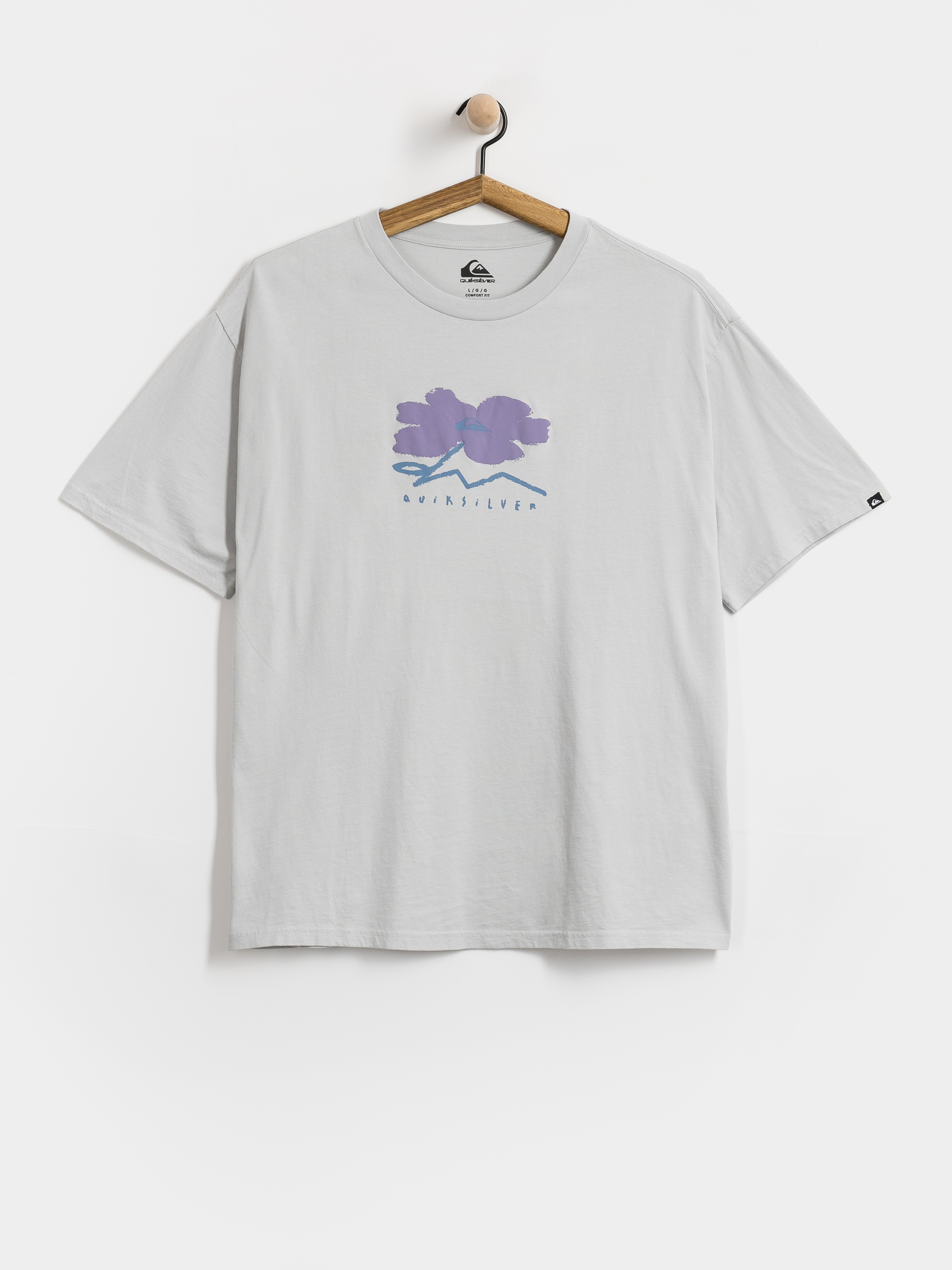 Tricou Quiksilver Structured Flower (micro chip)