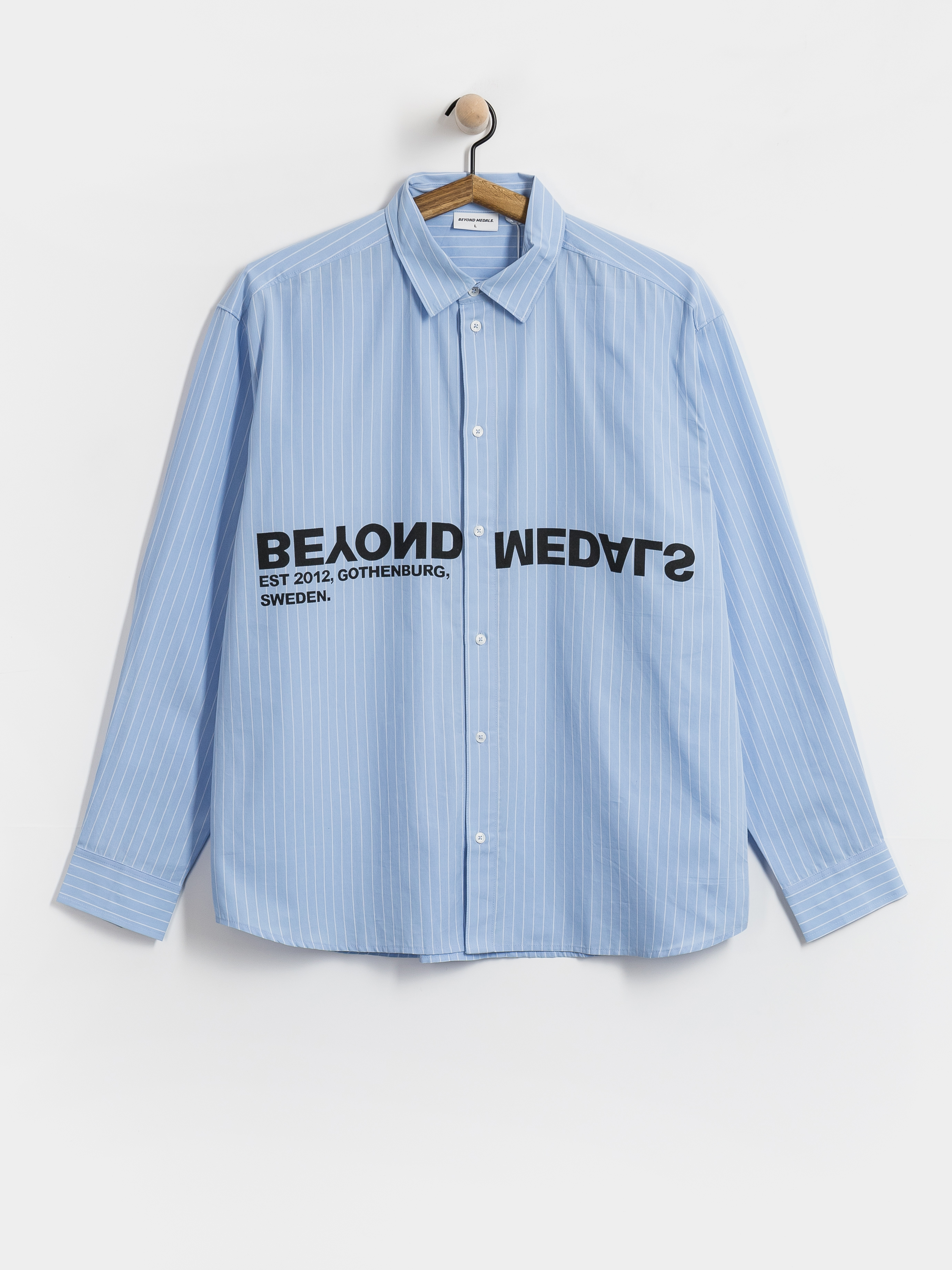 Cămașă Beyond Medals Button Up (l.blue)