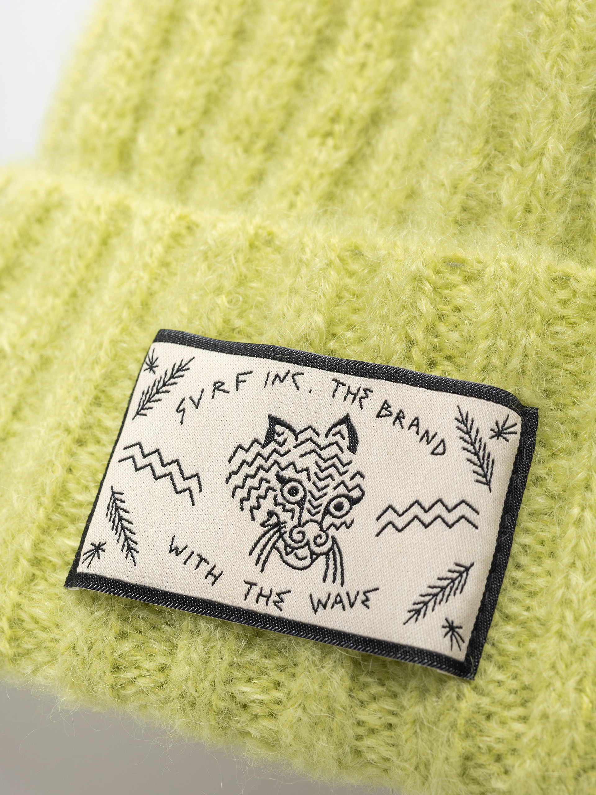 Căciulă Surf Inc Olivia Wave Tiger (lime)