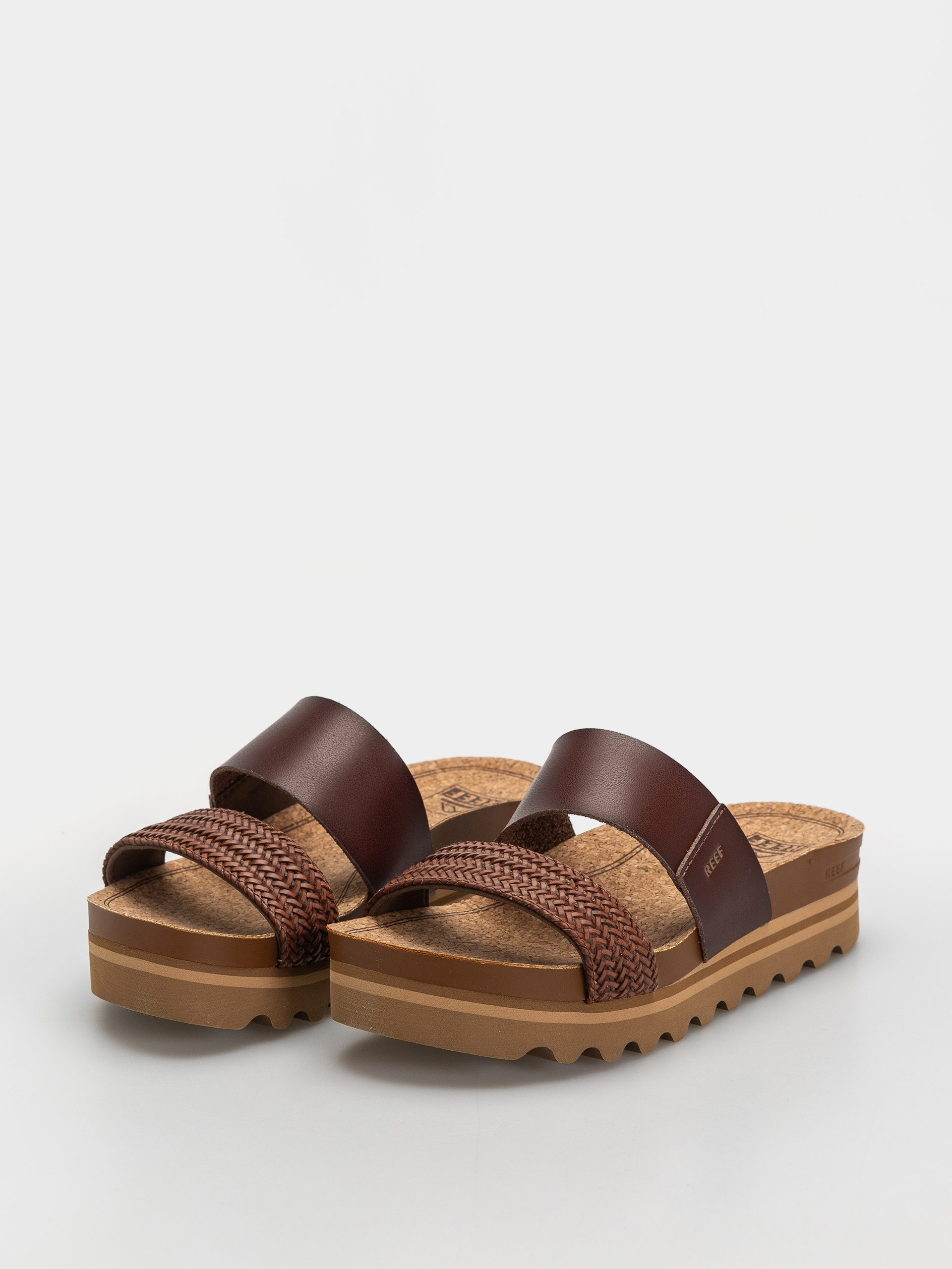 Șlapi Reef Cushion Vista Hi Wmn (chocolate braid)