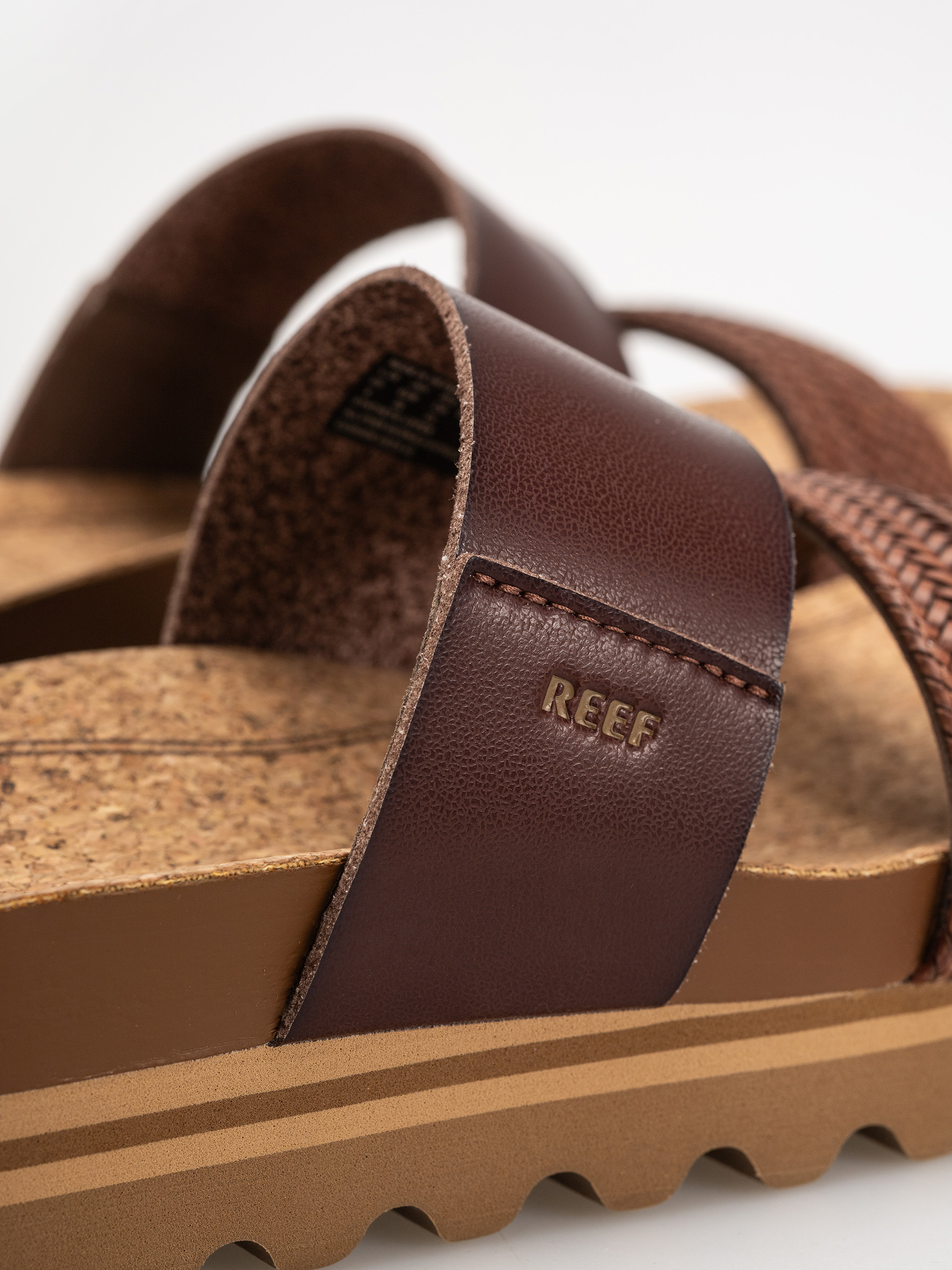 Șlapi Reef Cushion Vista Hi Wmn (chocolate braid)