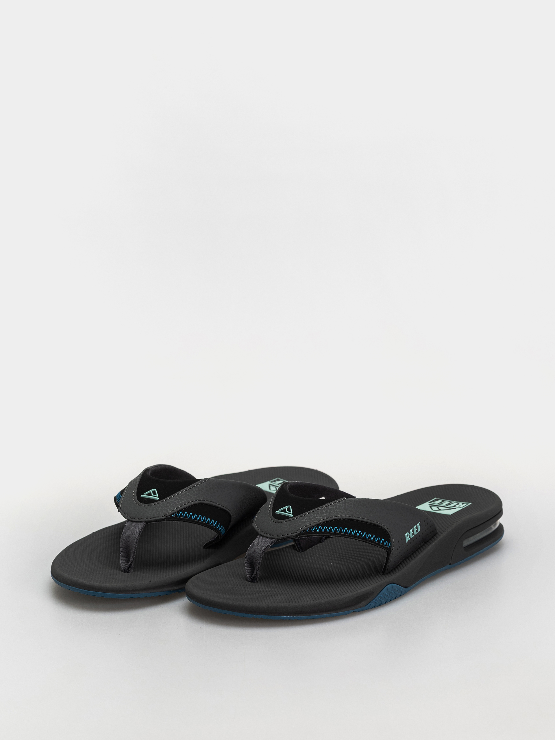 papuci de plajă Reef Fanning (gunmetal/ocean)