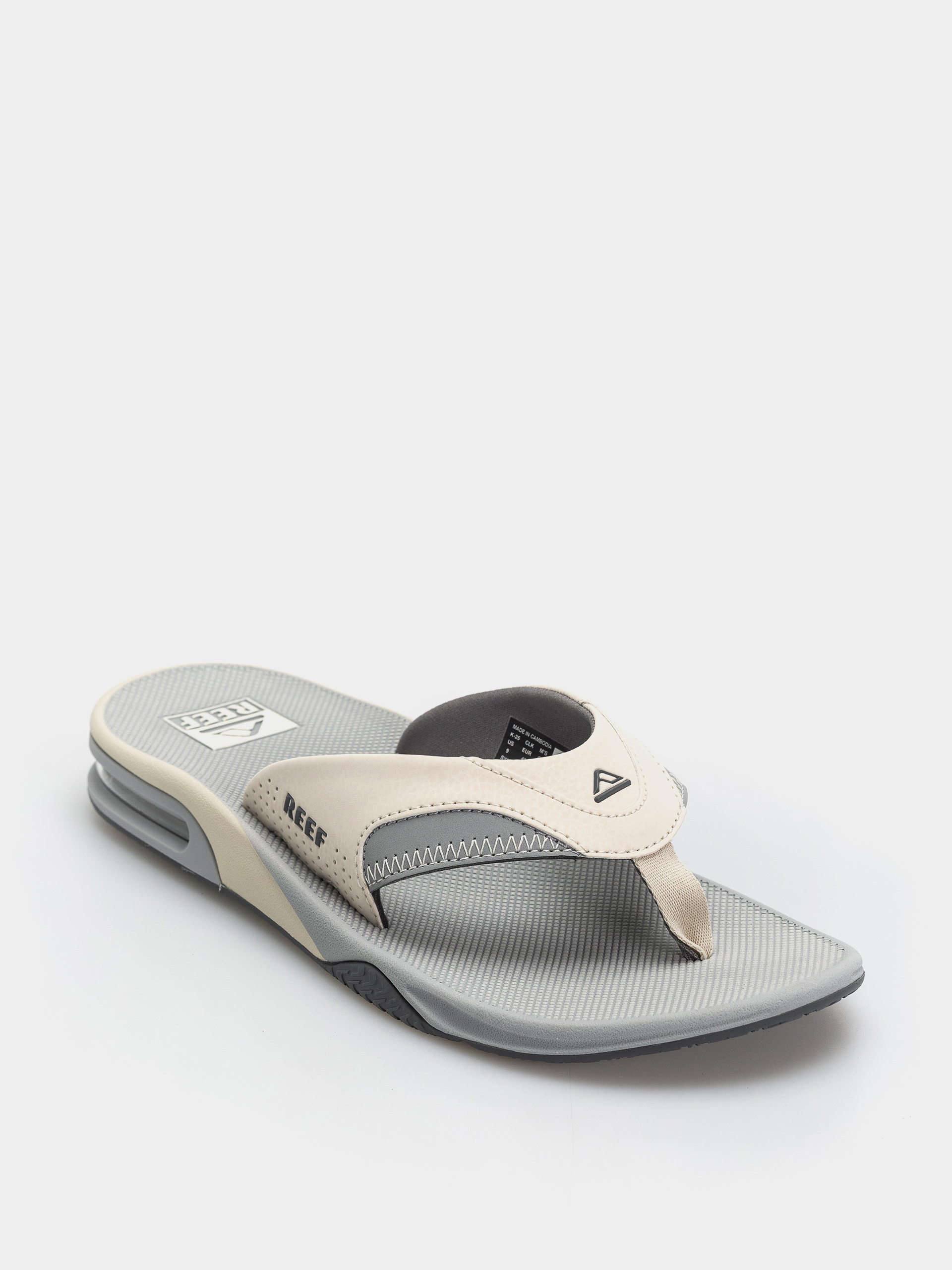 papuci de plajă Reef Fanning (light/grey/grey/blue)