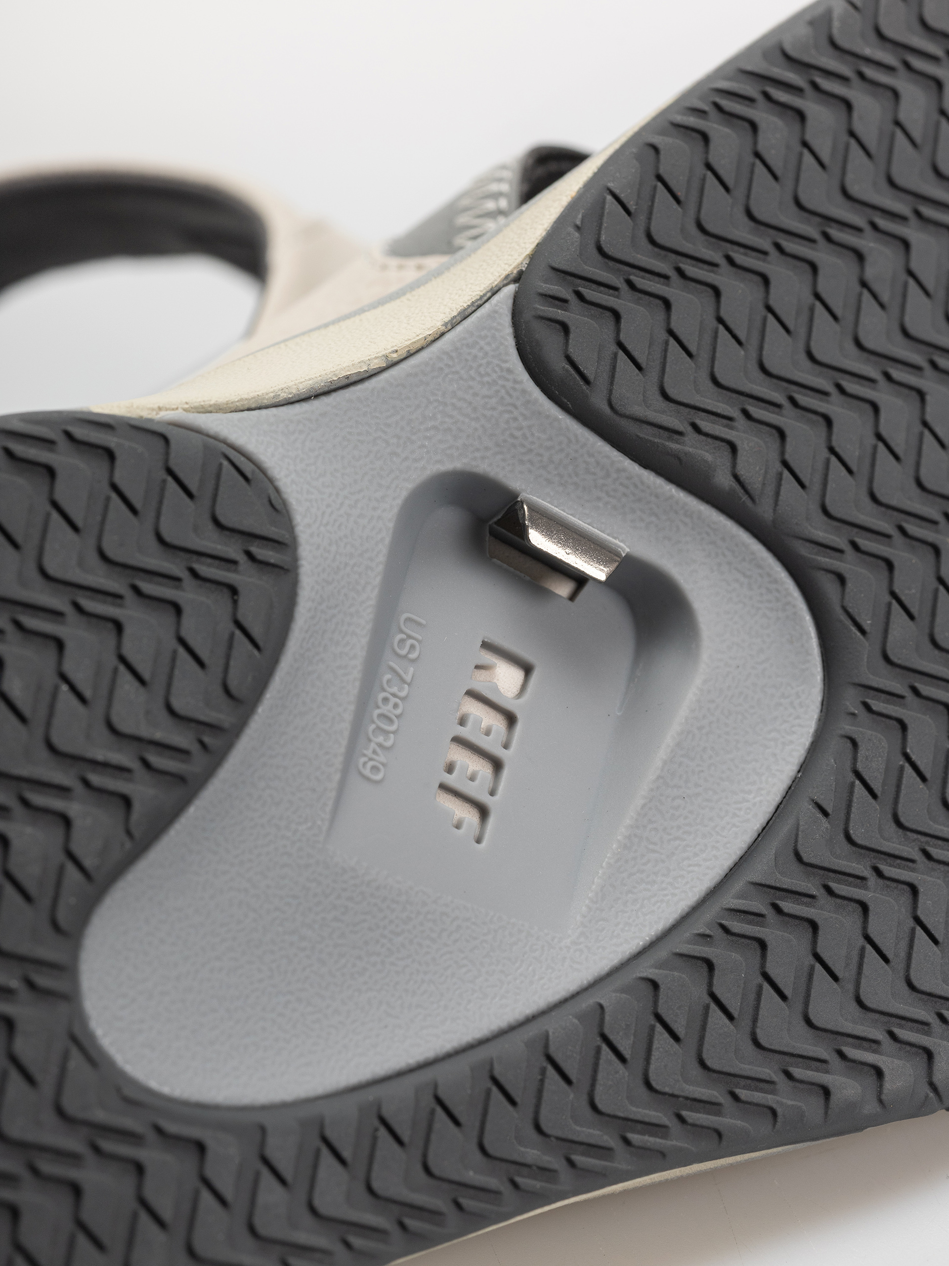 papuci de plajă Reef Fanning (light/grey/grey/blue)