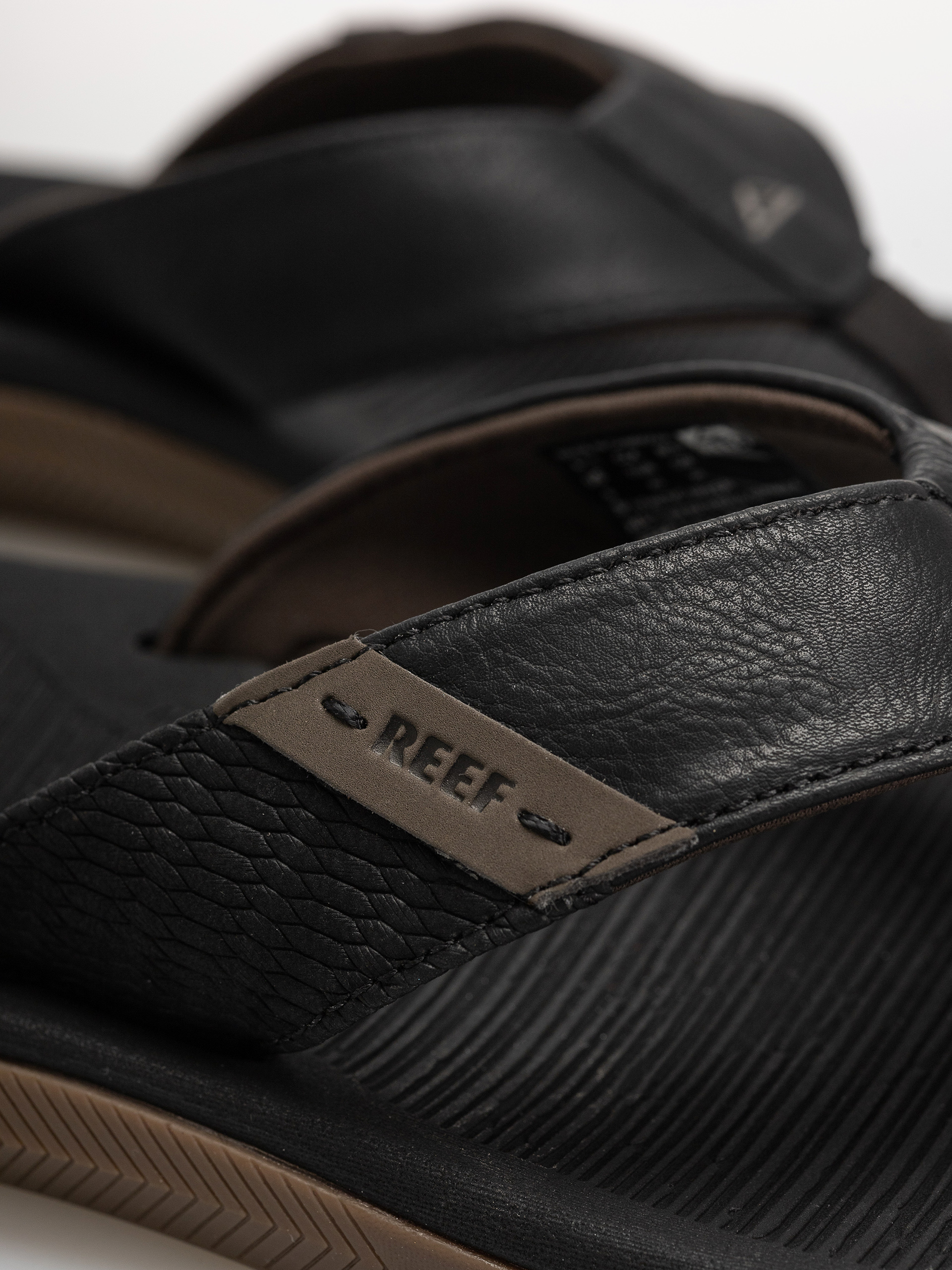 papuci de plajă Reef Santa Ana (black)