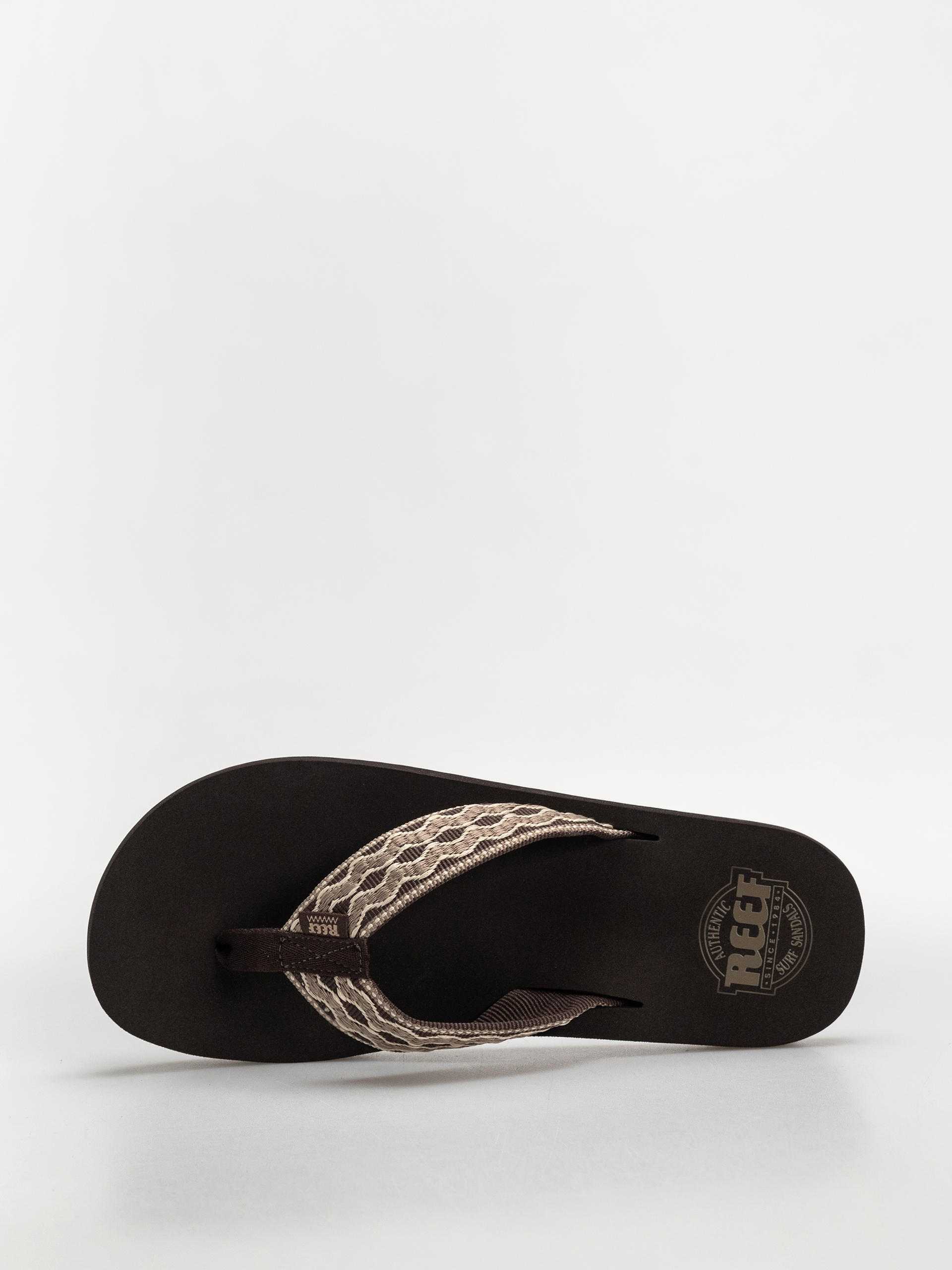 papuci de plajă Reef Smoothy (brown/brown)