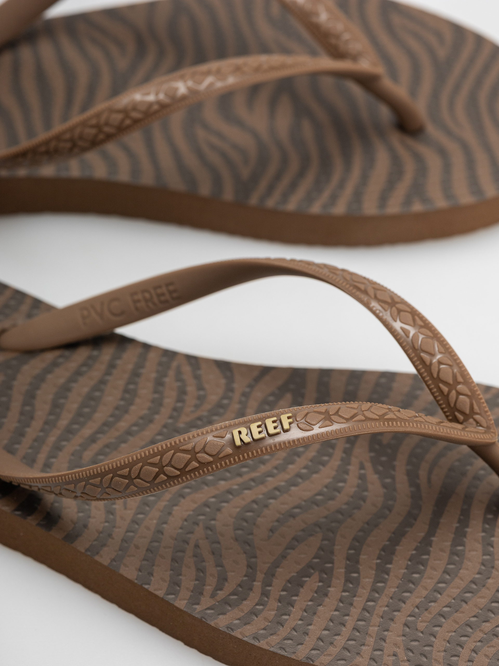 papuci de plajă Reef Seaside Prints Wmn (choco zebra)