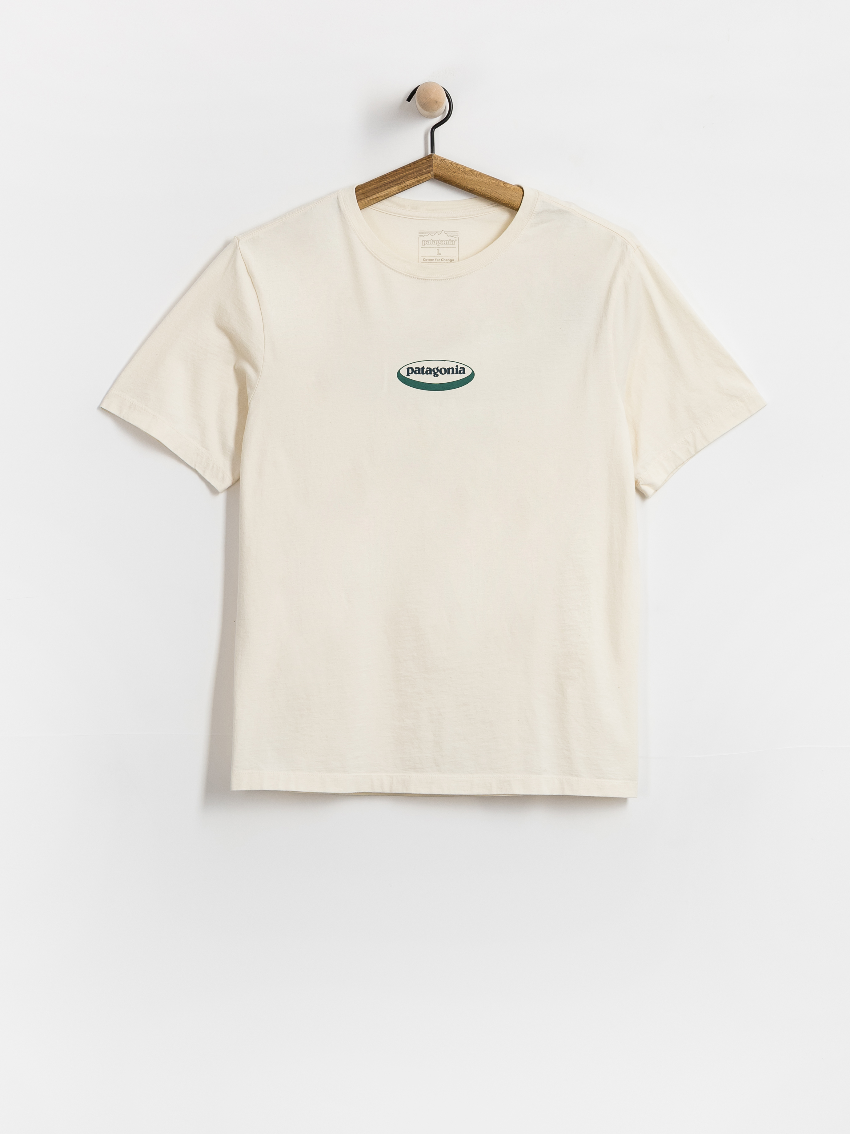 Tricou Patagonia 95 Oval Logo (undyed natural)