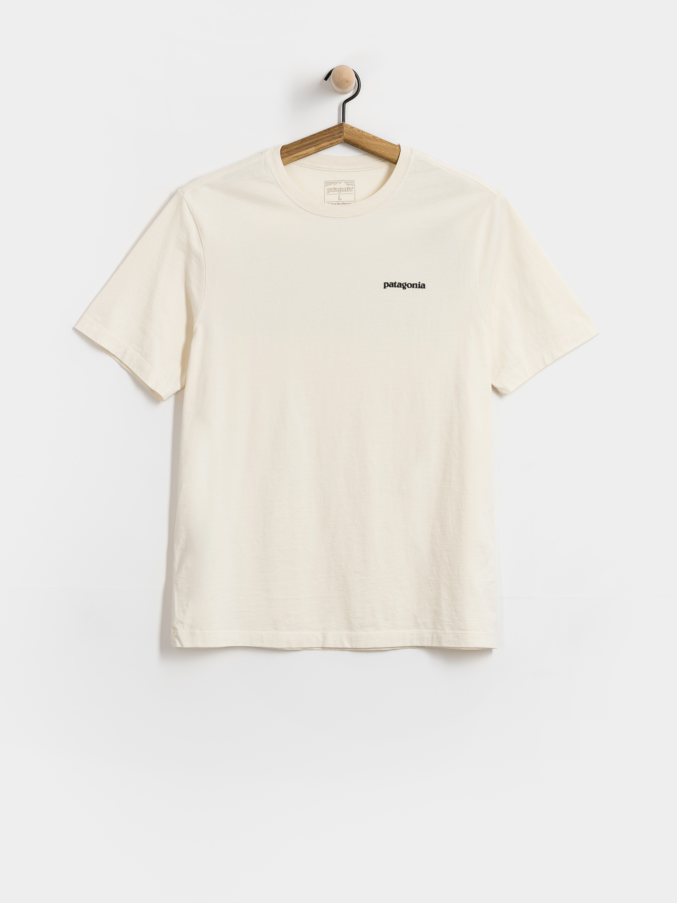 Tricou Patagonia P 6 Logo (undyed natural)