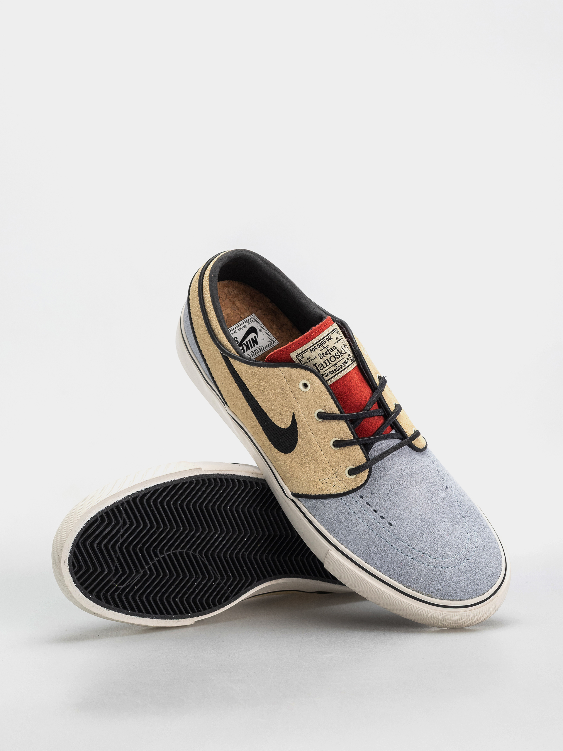 Pantofi Nike SB Zoom Janoski OG+ (alabaster/alabaster chile red)