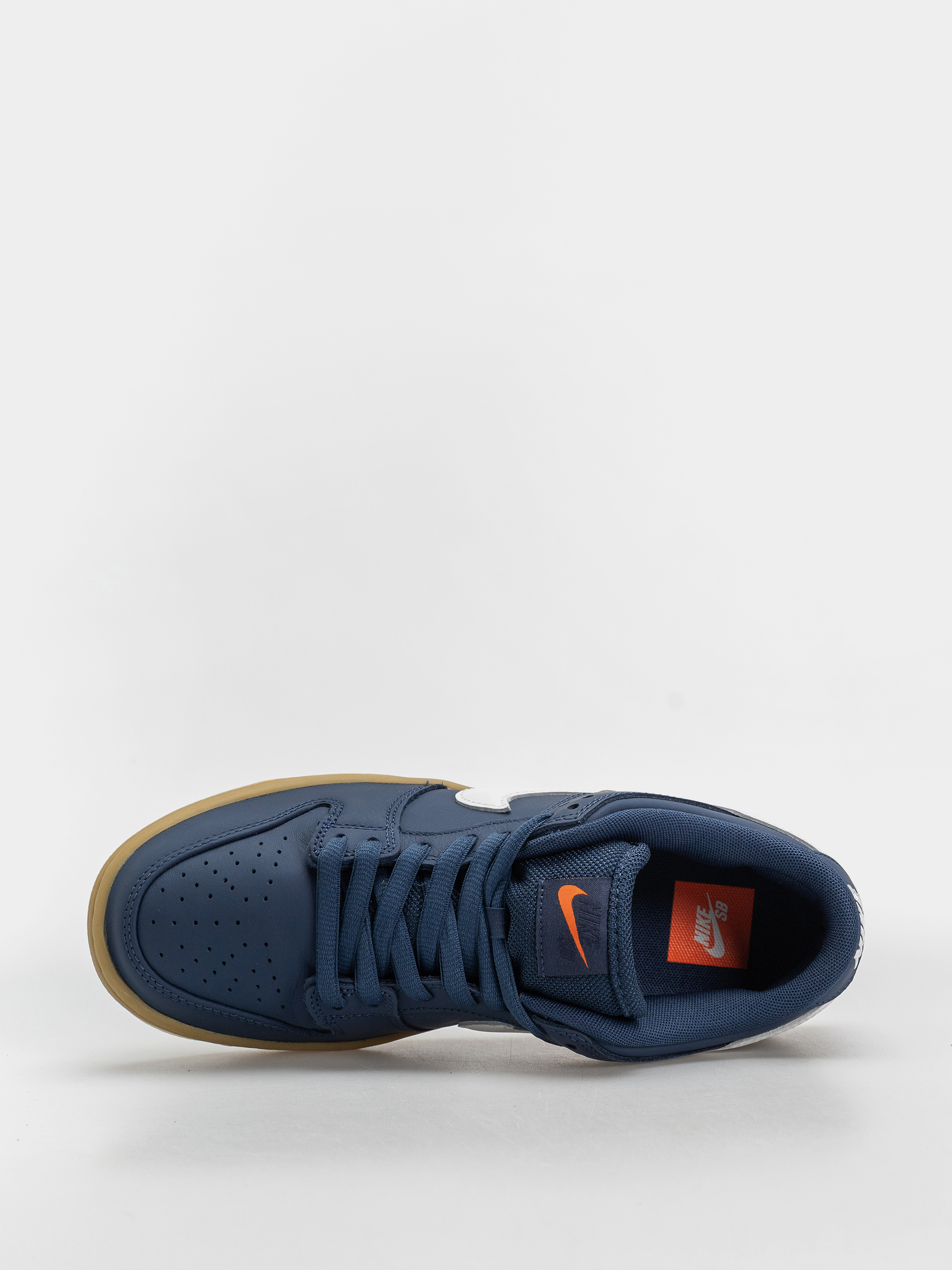 Pantofi Nike SB Dunk Low Pro (navy/white navy gum light brown)