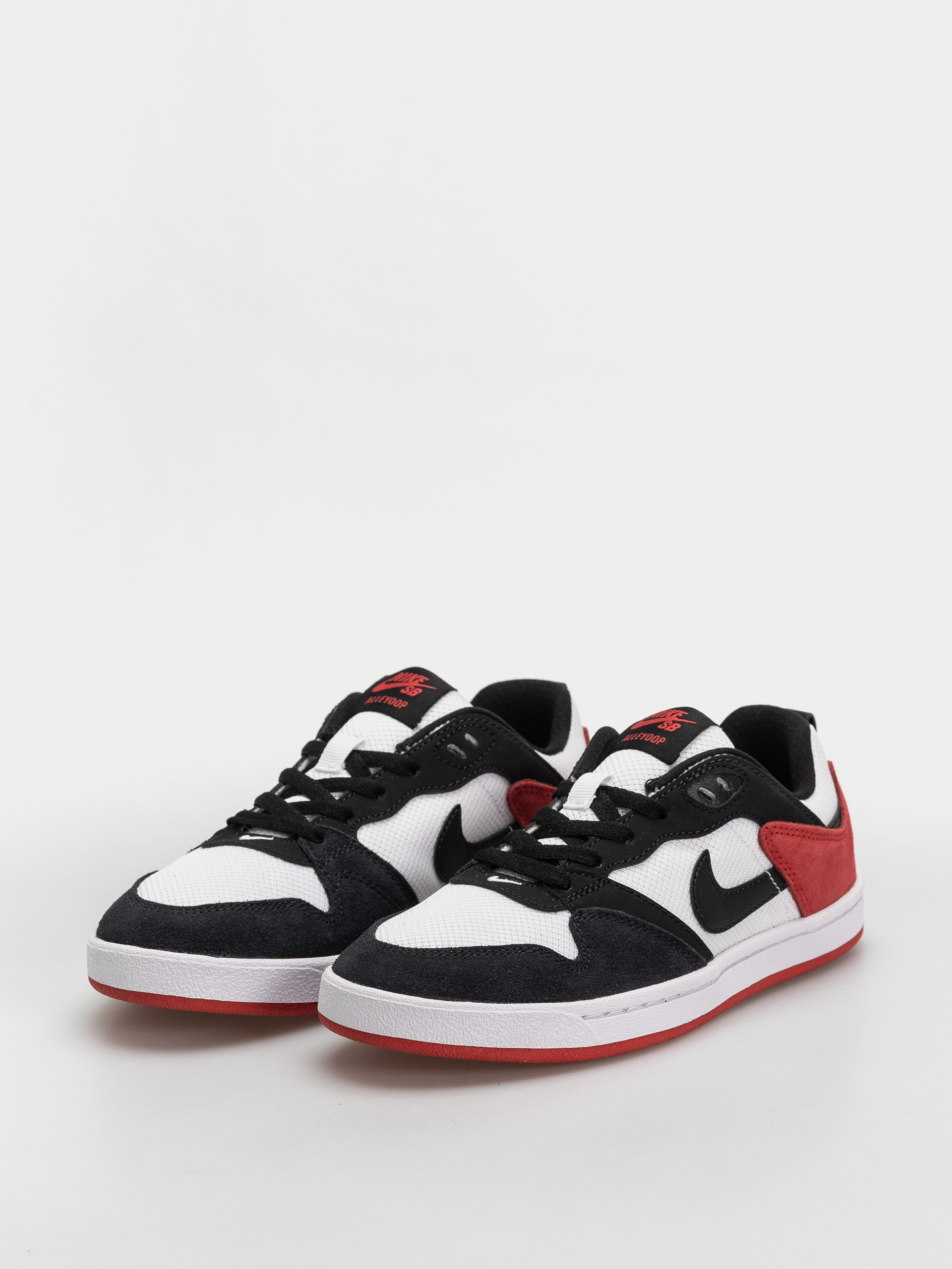Pantofi Nike SB Alleyoop JR (white/black university red white)