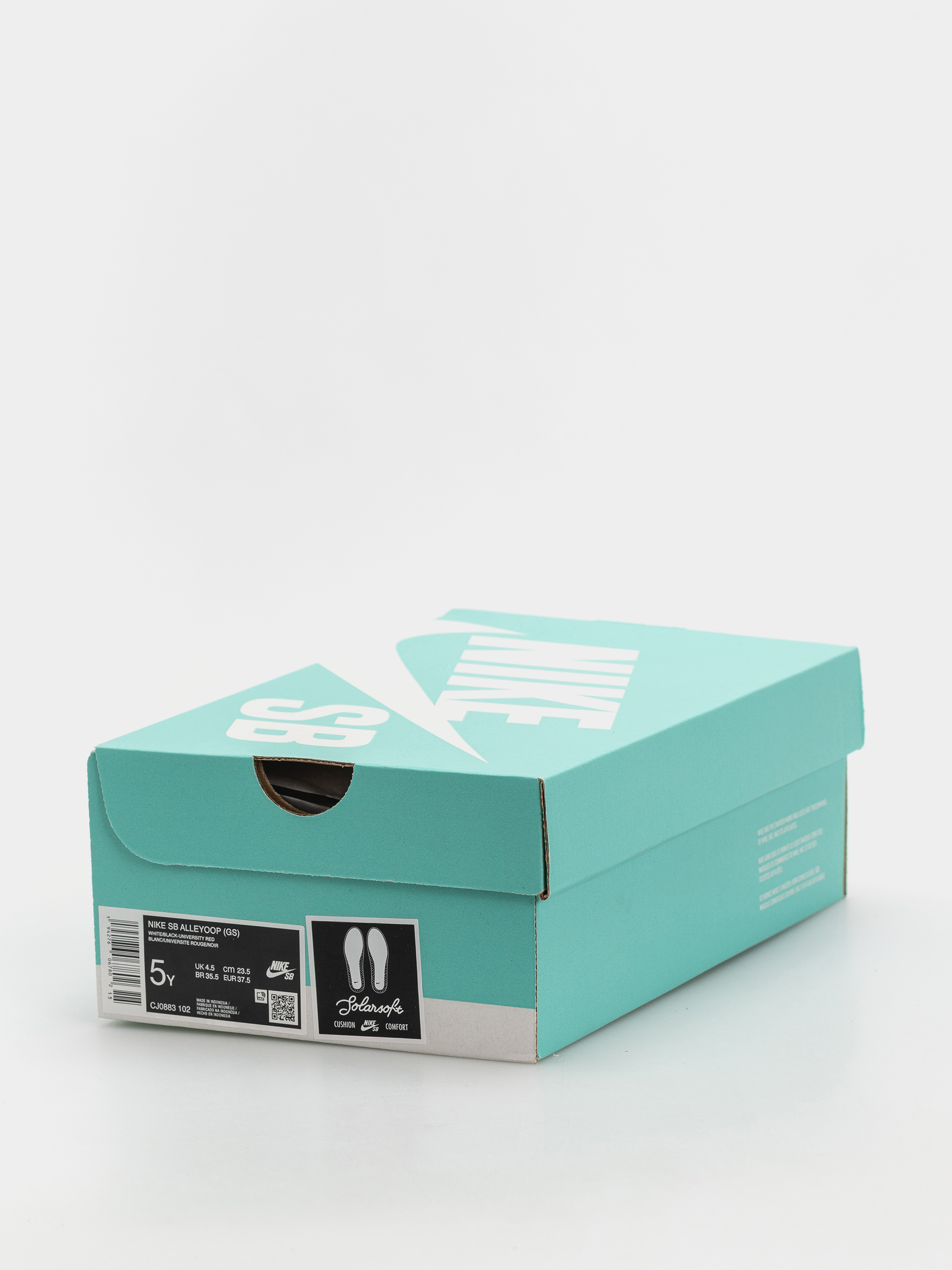 Pantofi Nike SB Alleyoop JR (white/black university red white)