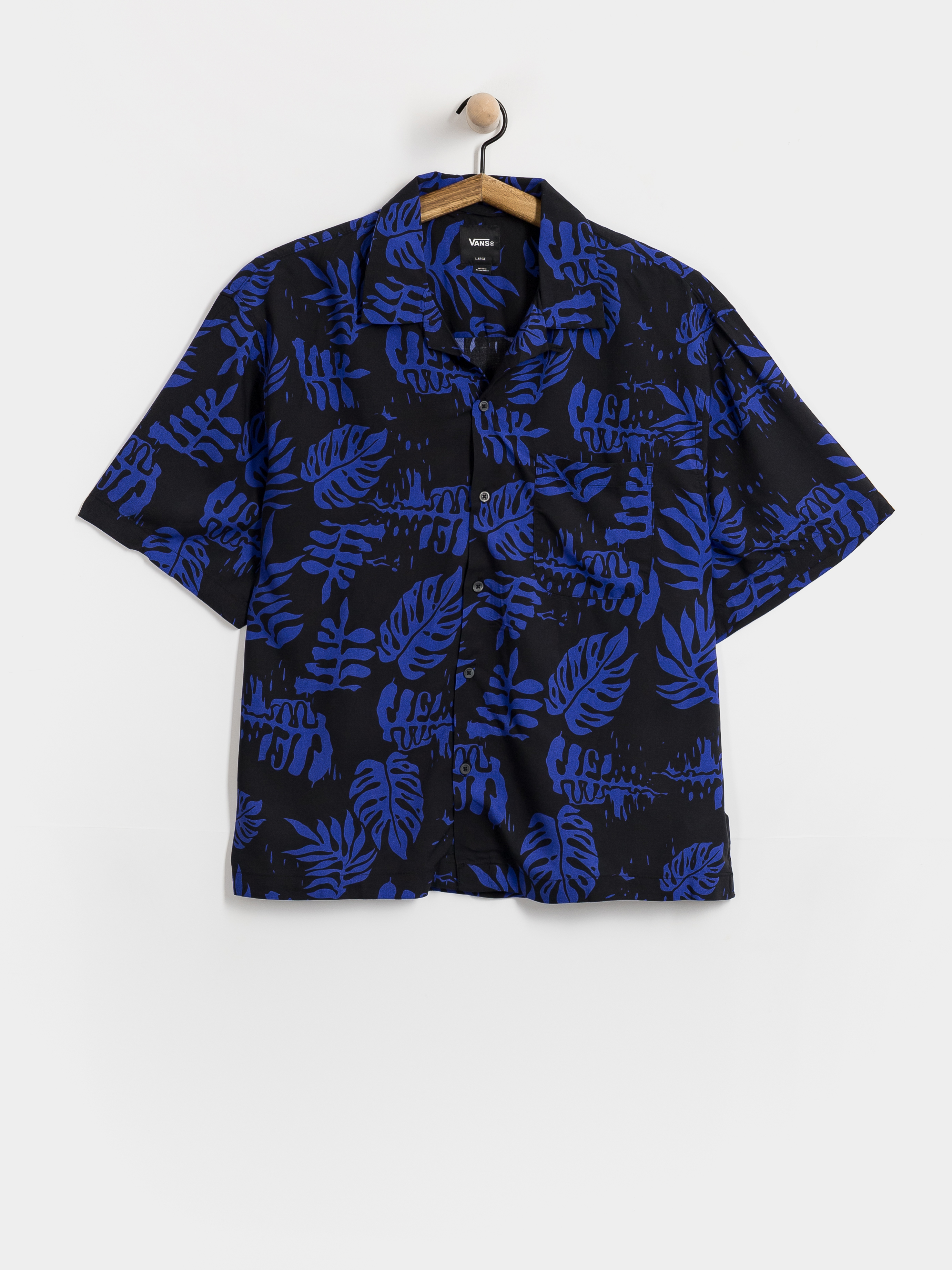 Cămașă Vans Van Doren Printed Camp (royal cobalt)