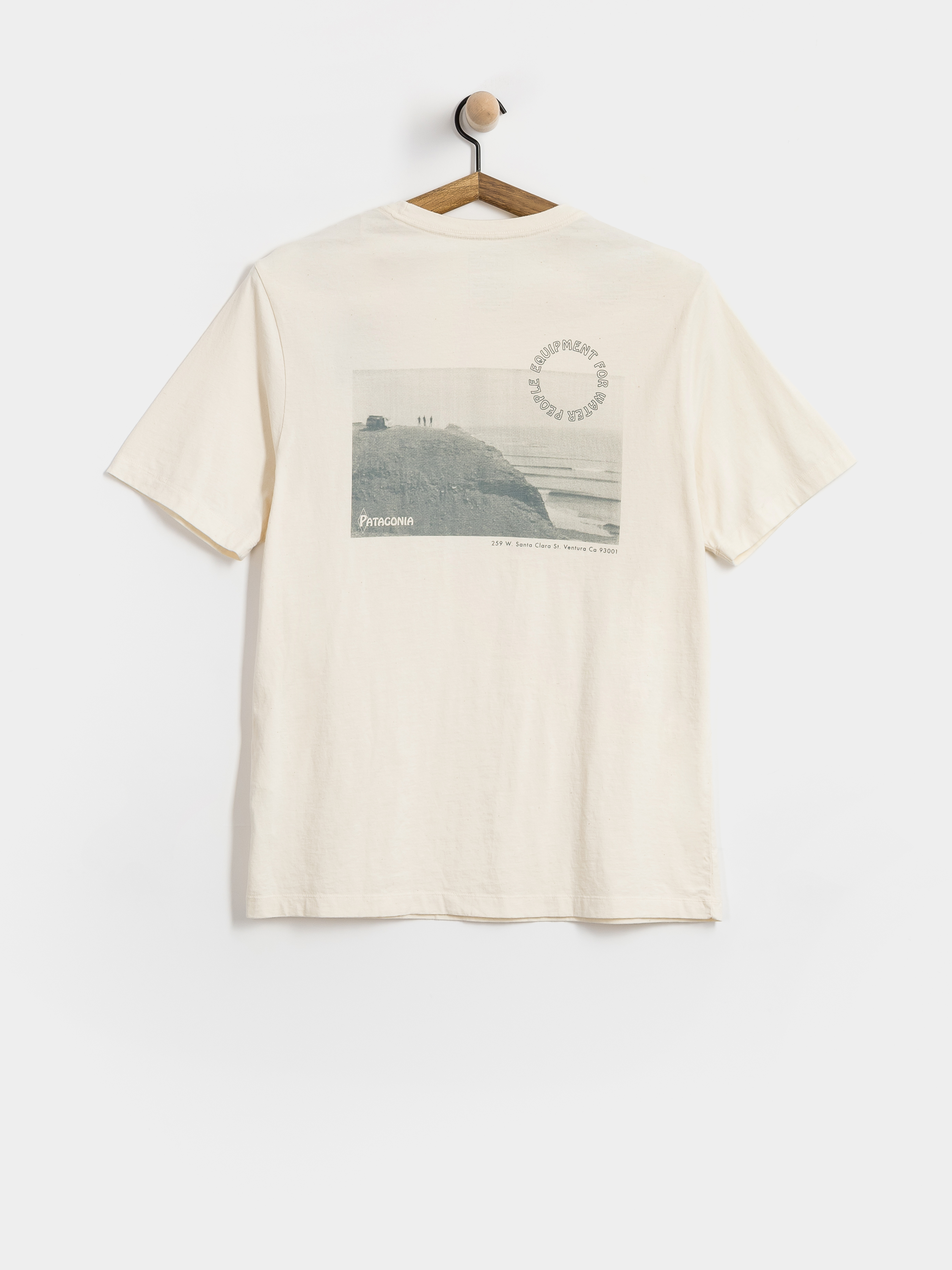 Tricou Patagonia Water People Spotter (undyed natural)