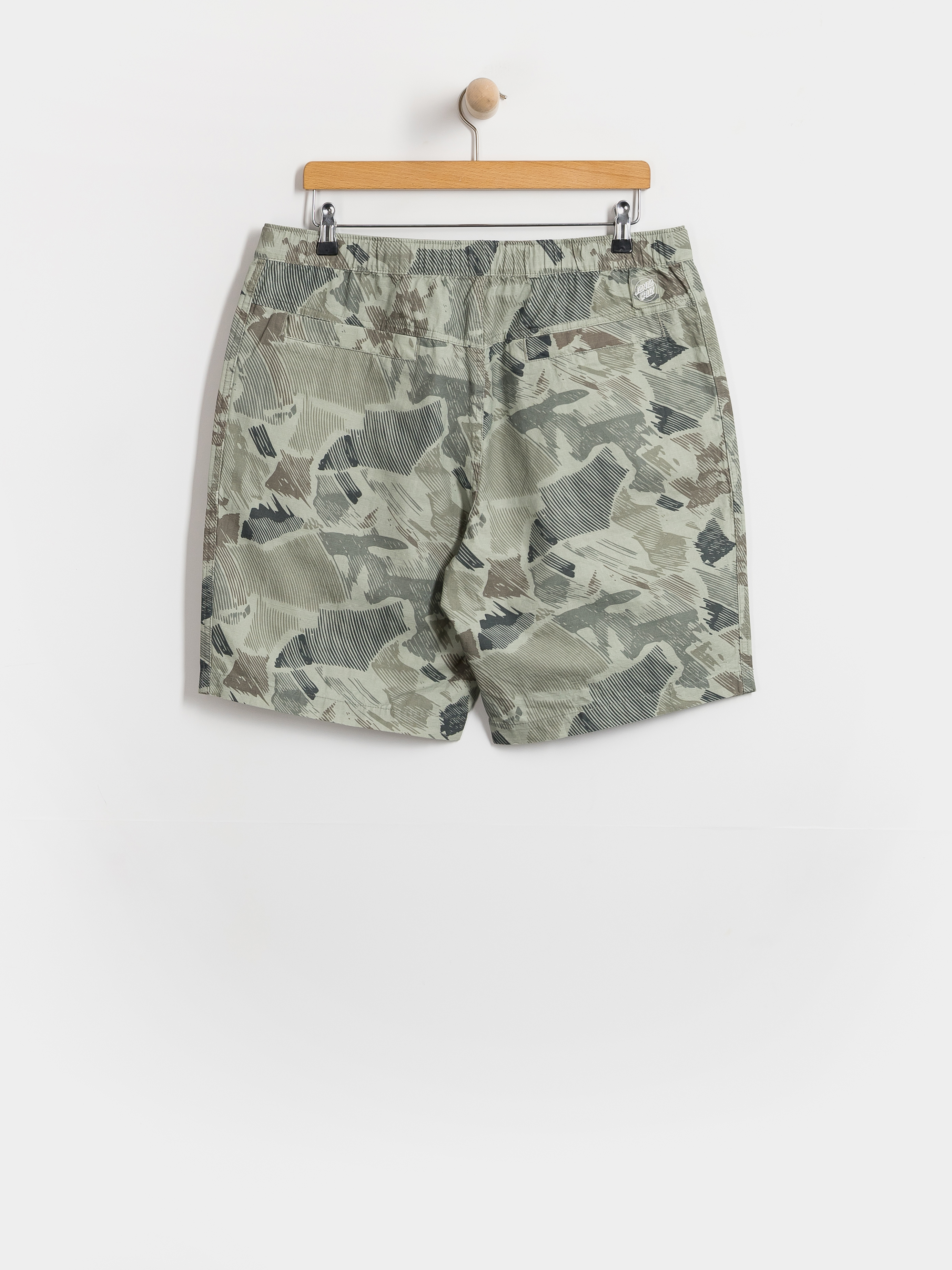Pantaloni scurți Santa Cruz Clyde (woodcut camo)