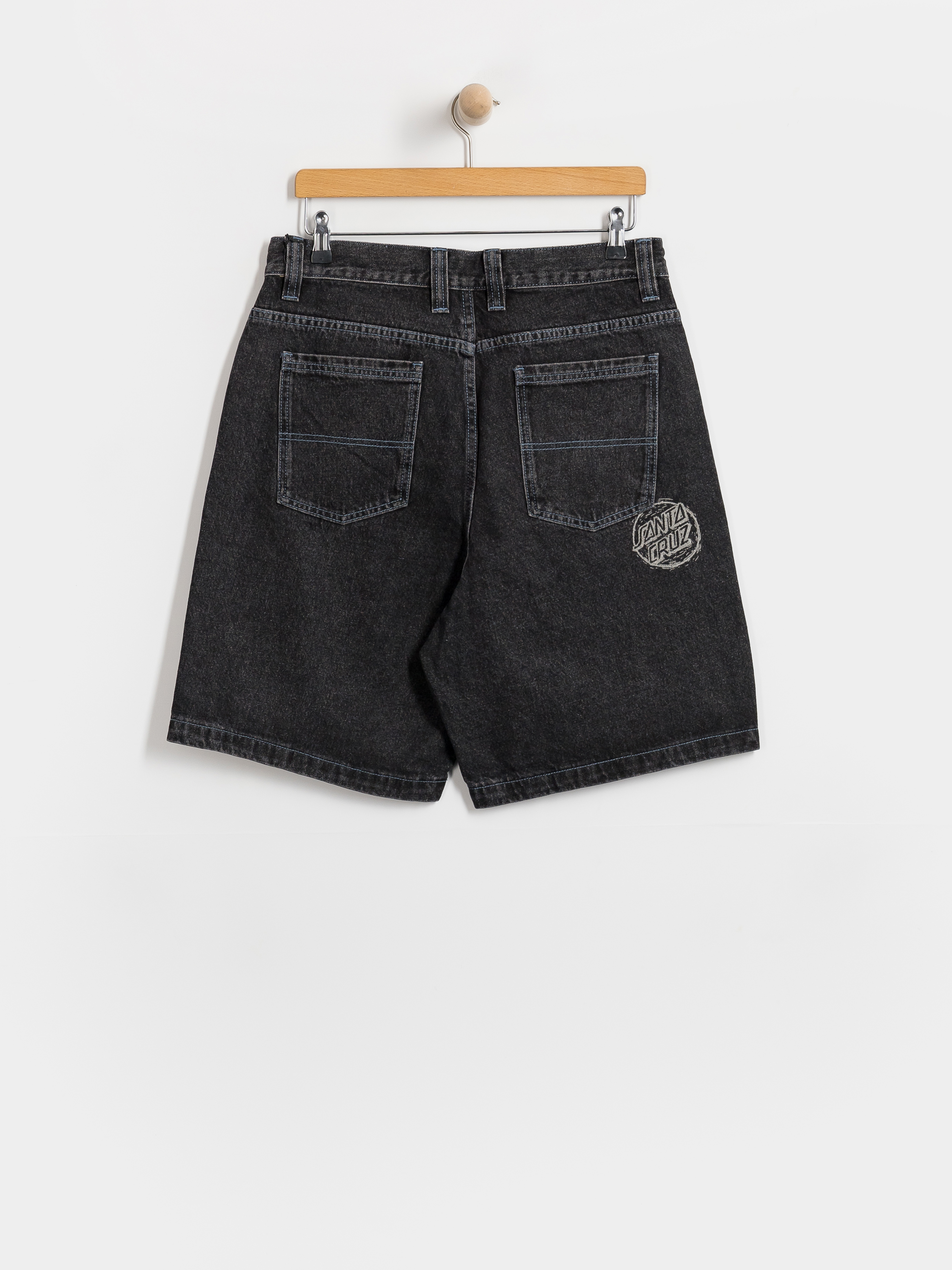 Pantaloni scurți Santa Cruz Stamped Big (black)