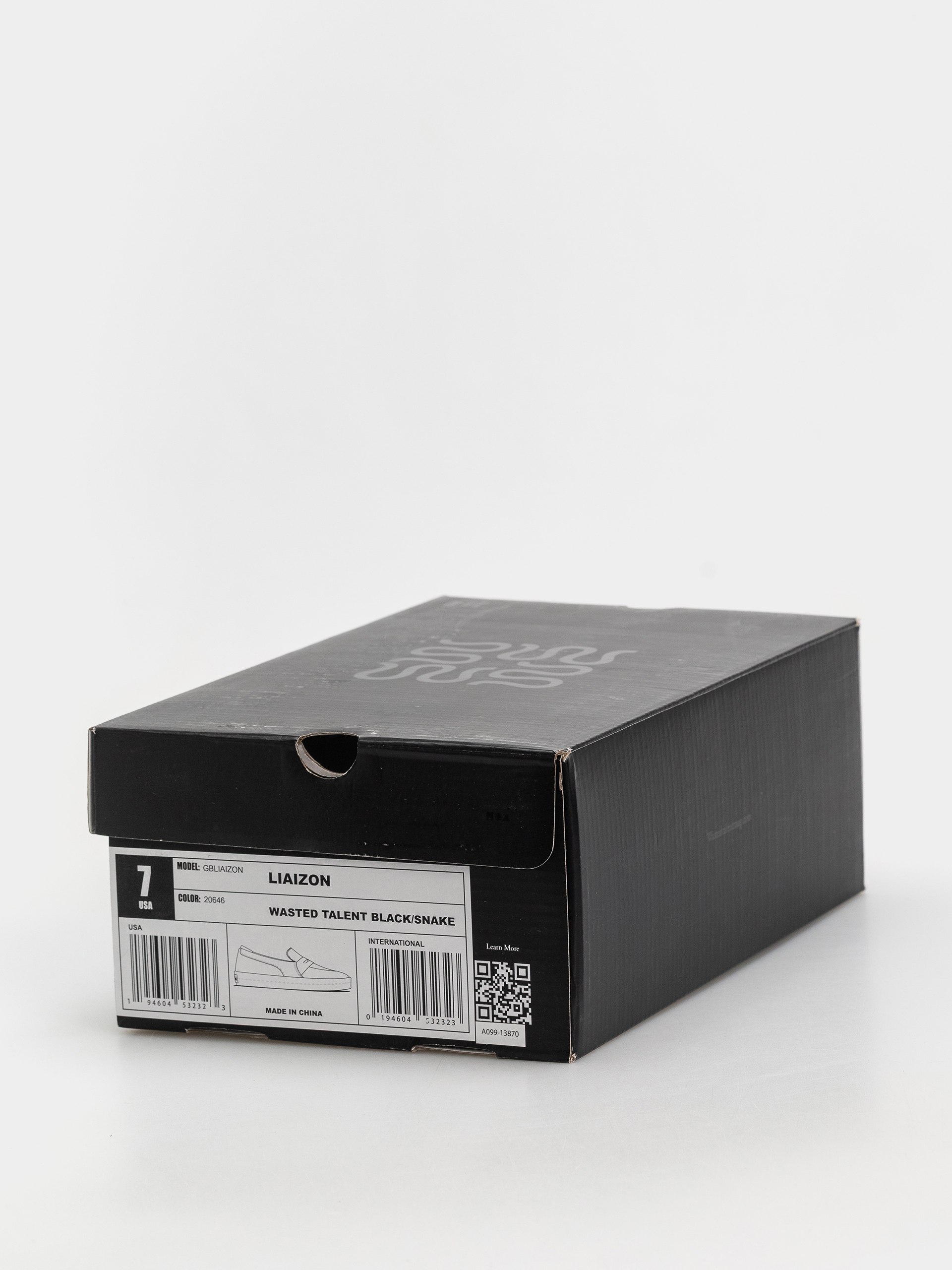 Pantofi Globe Liaizon (wasted talent black/snake)
