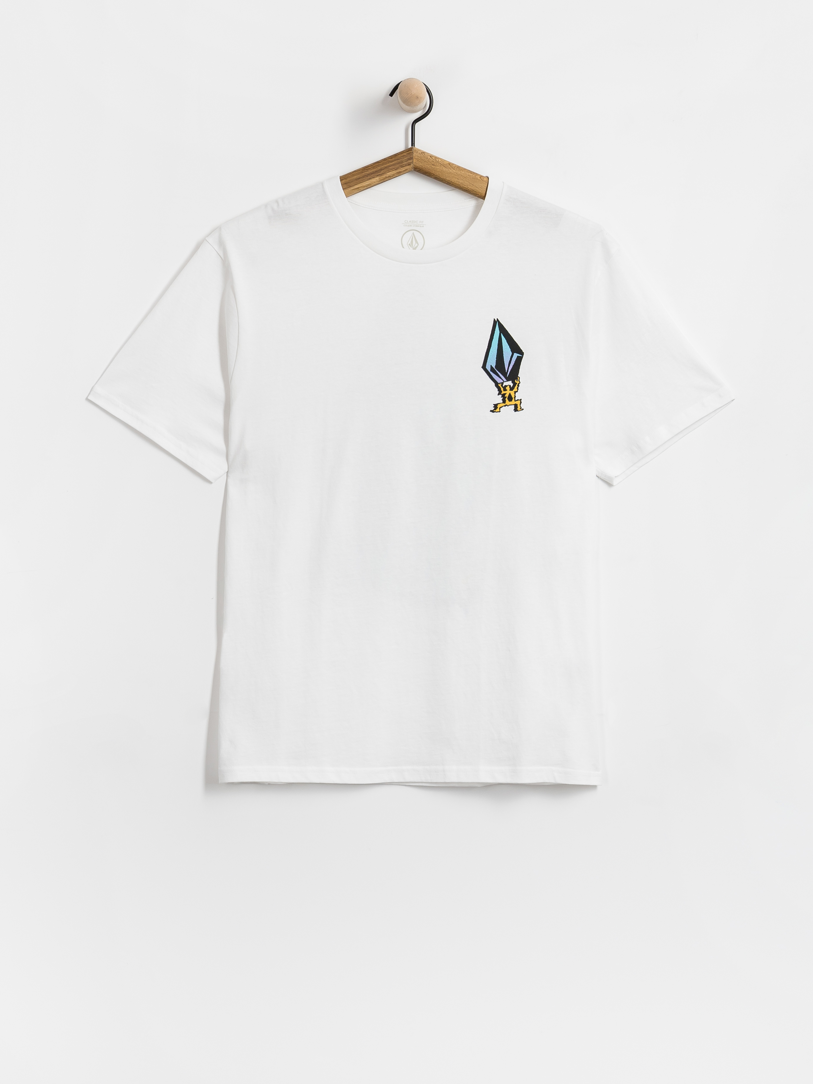 Tricou Volcom Star Shields Exp (white)