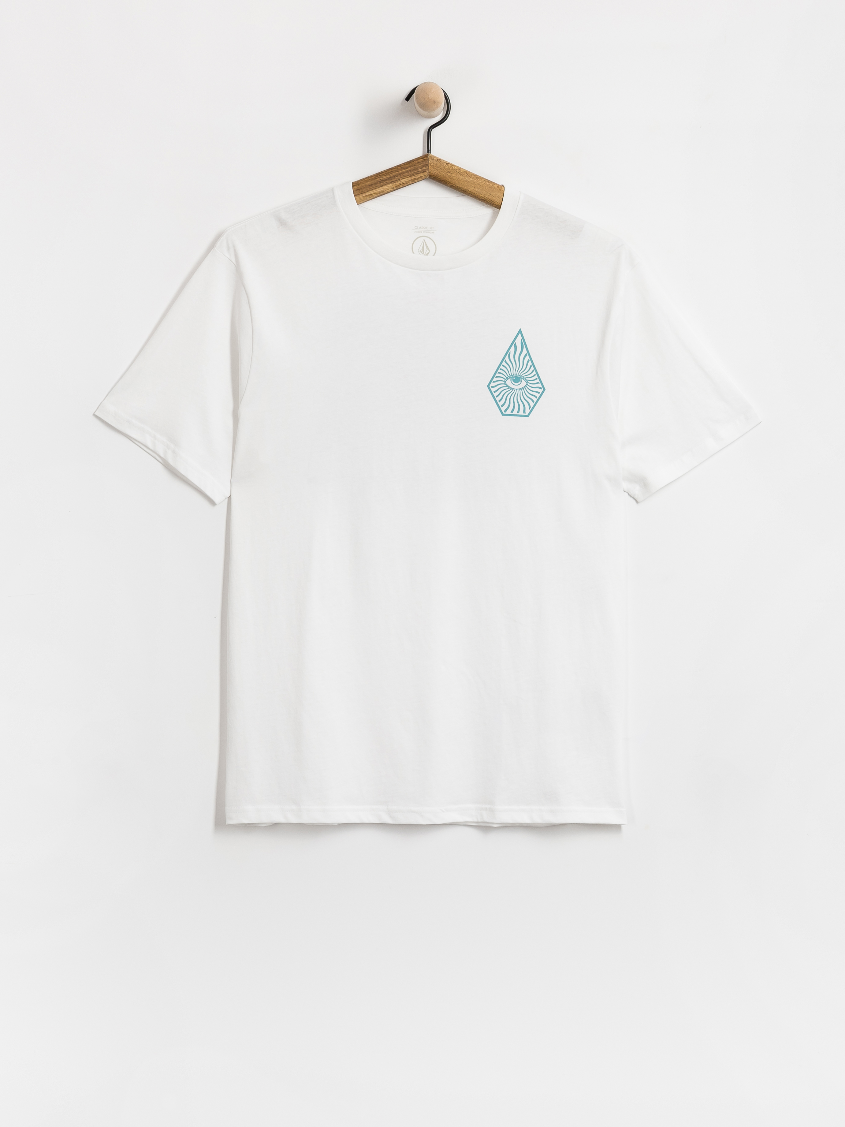 Tricou Volcom All Seeing (white)