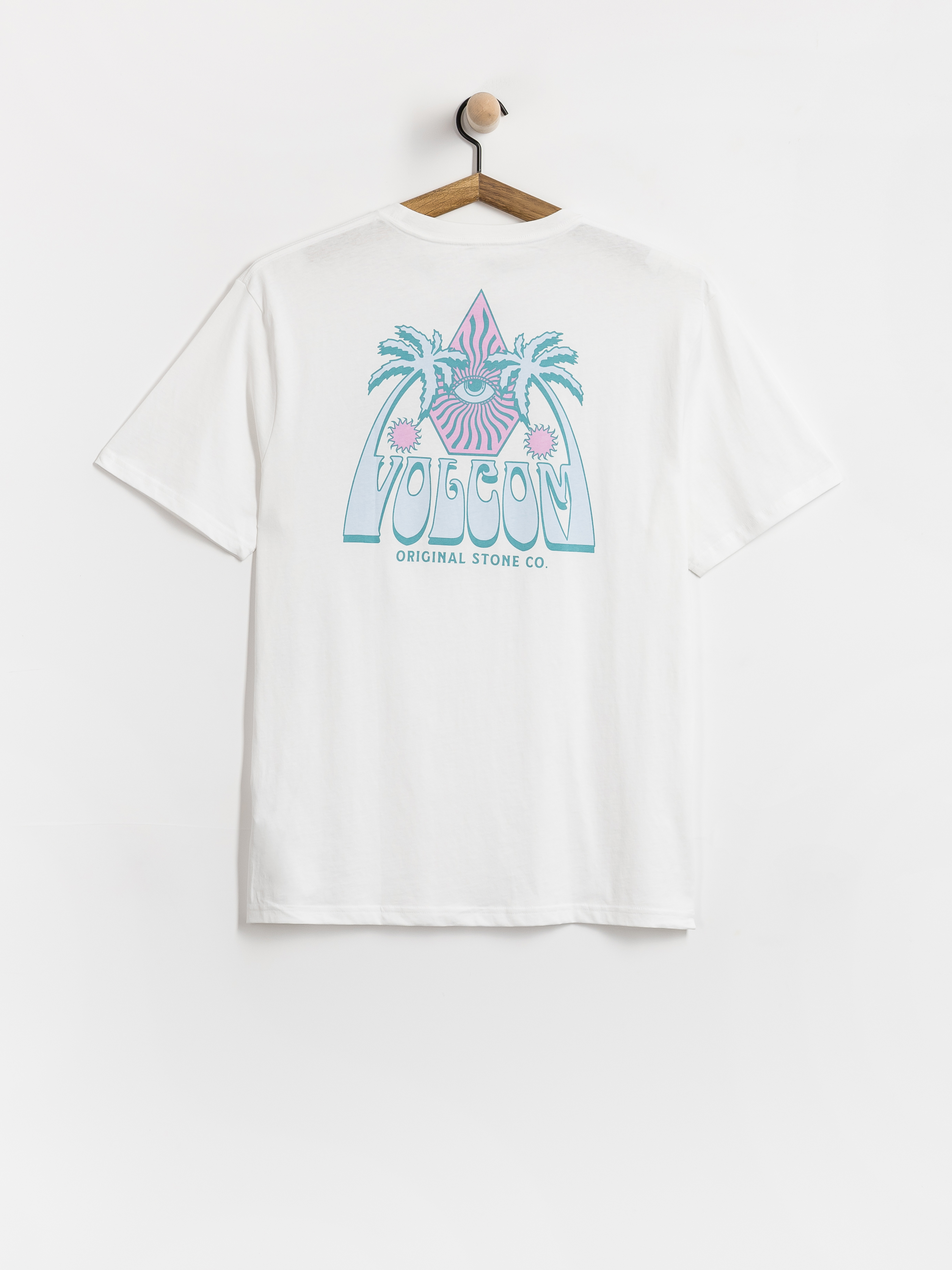 Tricou Volcom All Seeing (white)