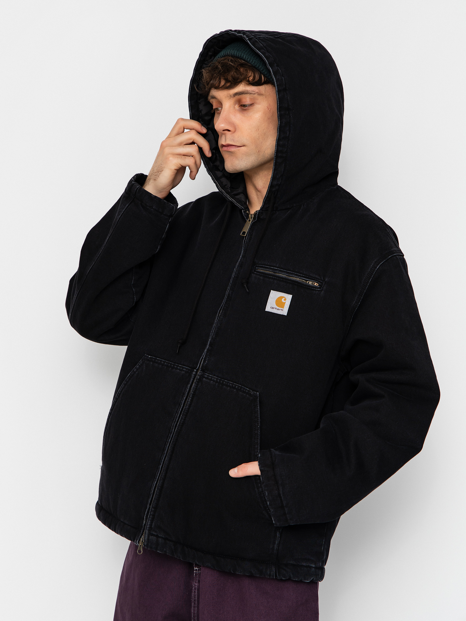Geacă Carhartt WIP Cleveland (black)