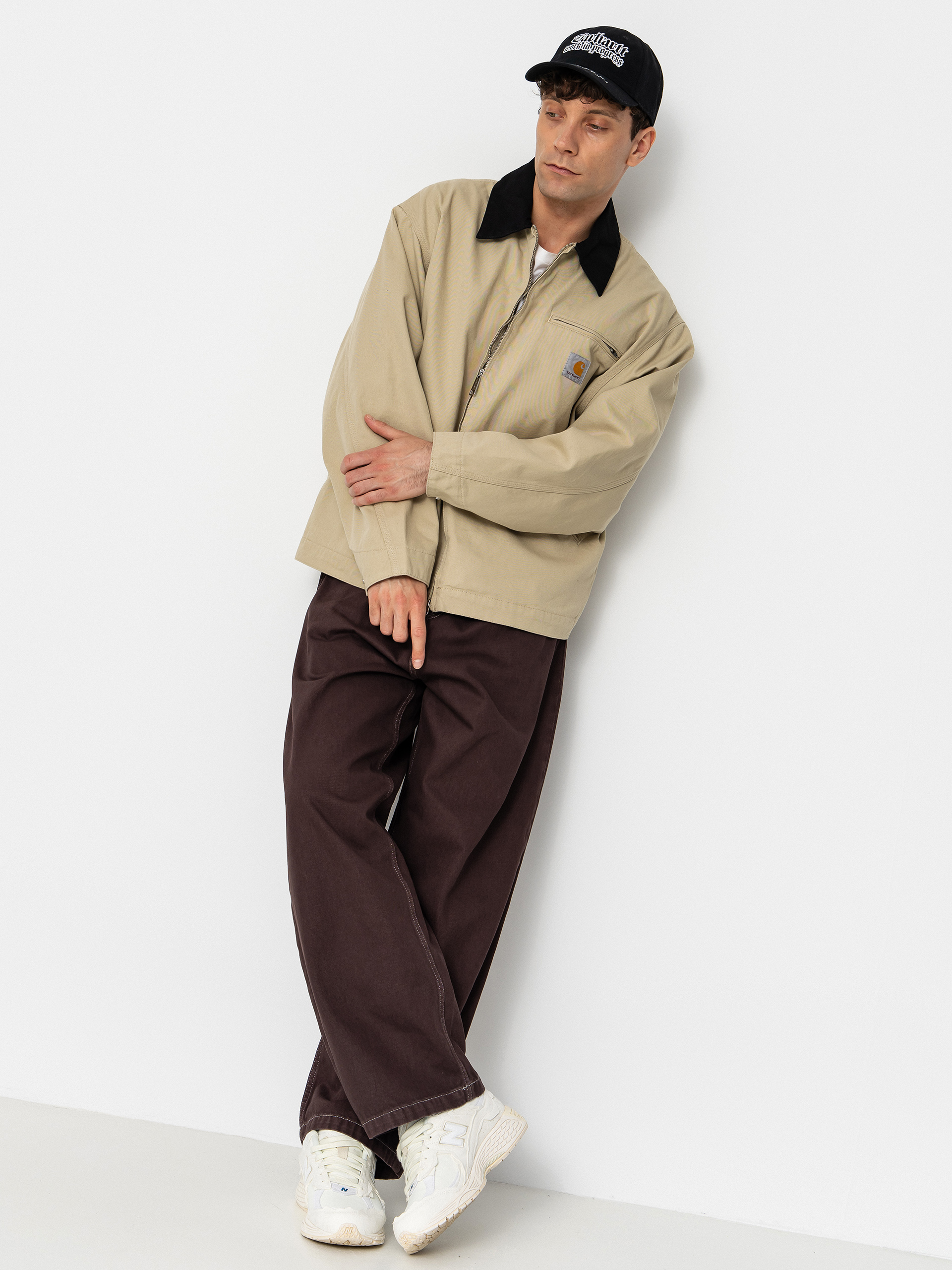Geacă Carhartt WIP OG Detroit (barchan/black)