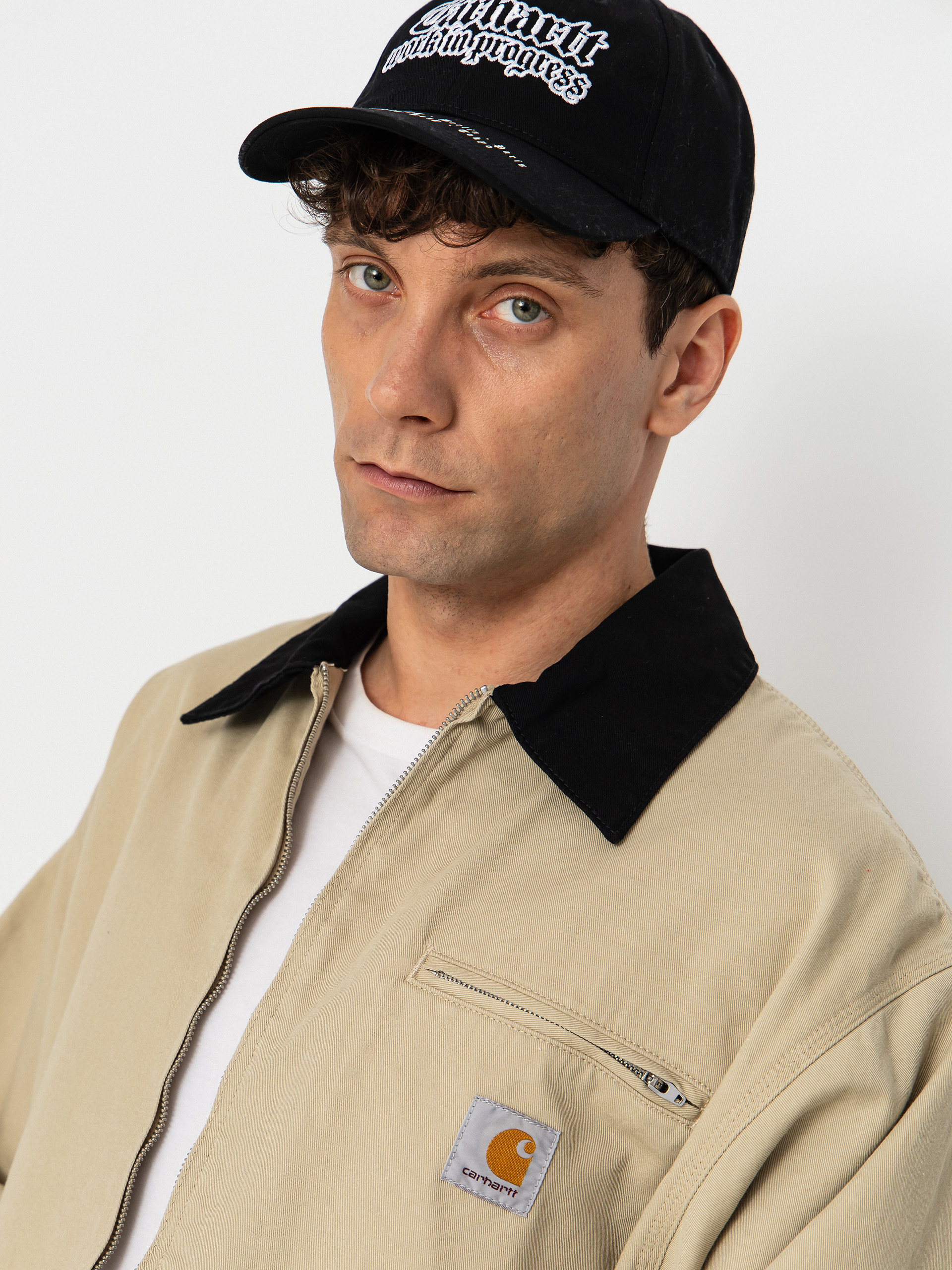 Geacă Carhartt WIP OG Detroit (barchan/black)