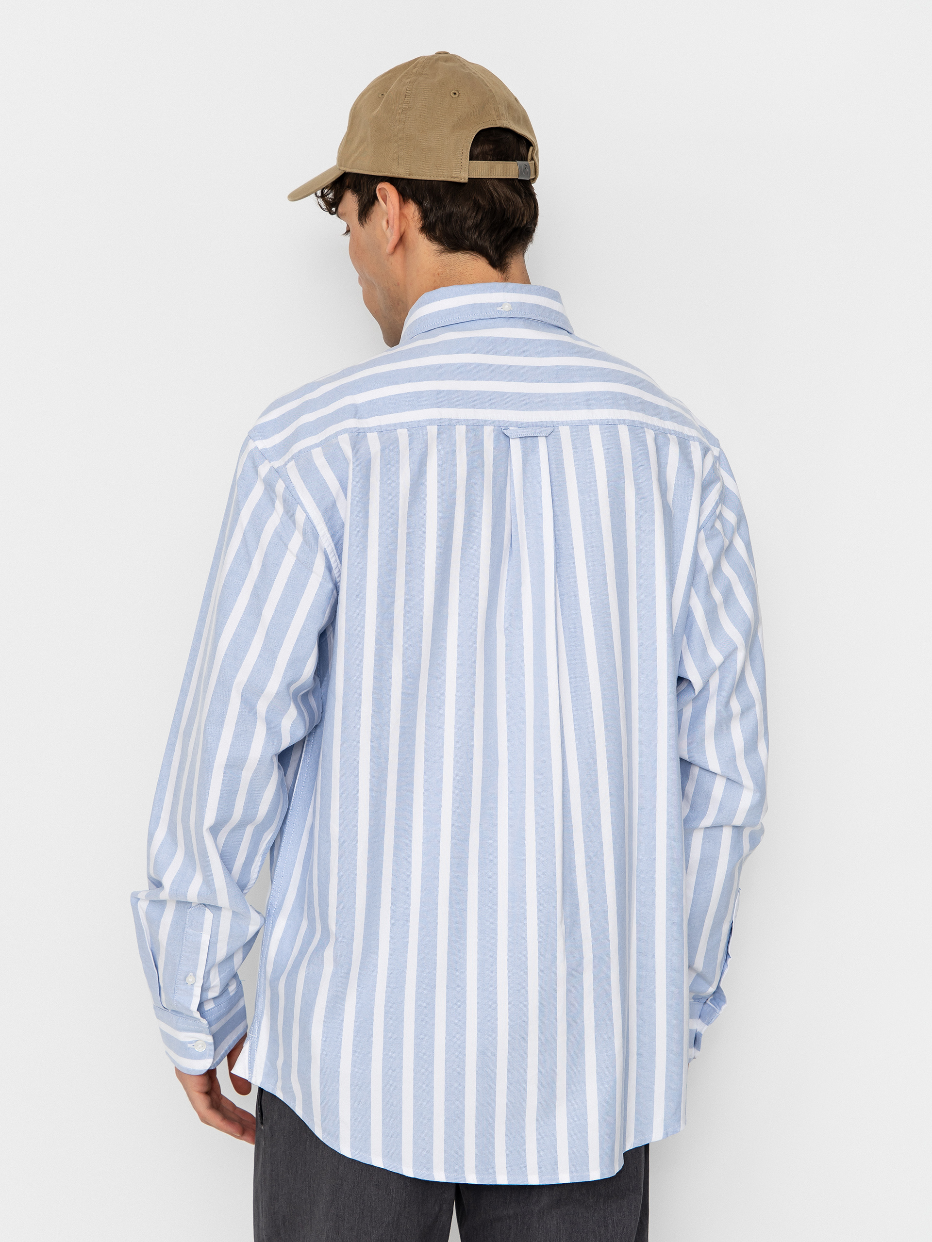 Cămașă Carhartt WIP Deven (deven stripe/bleach/white)