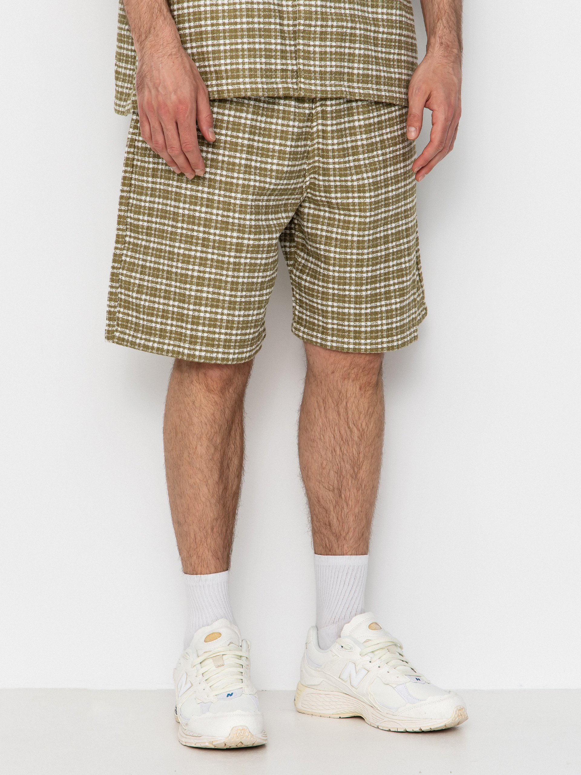 Pantaloni scurți Carhartt WIP Kander (kander check/snake)
