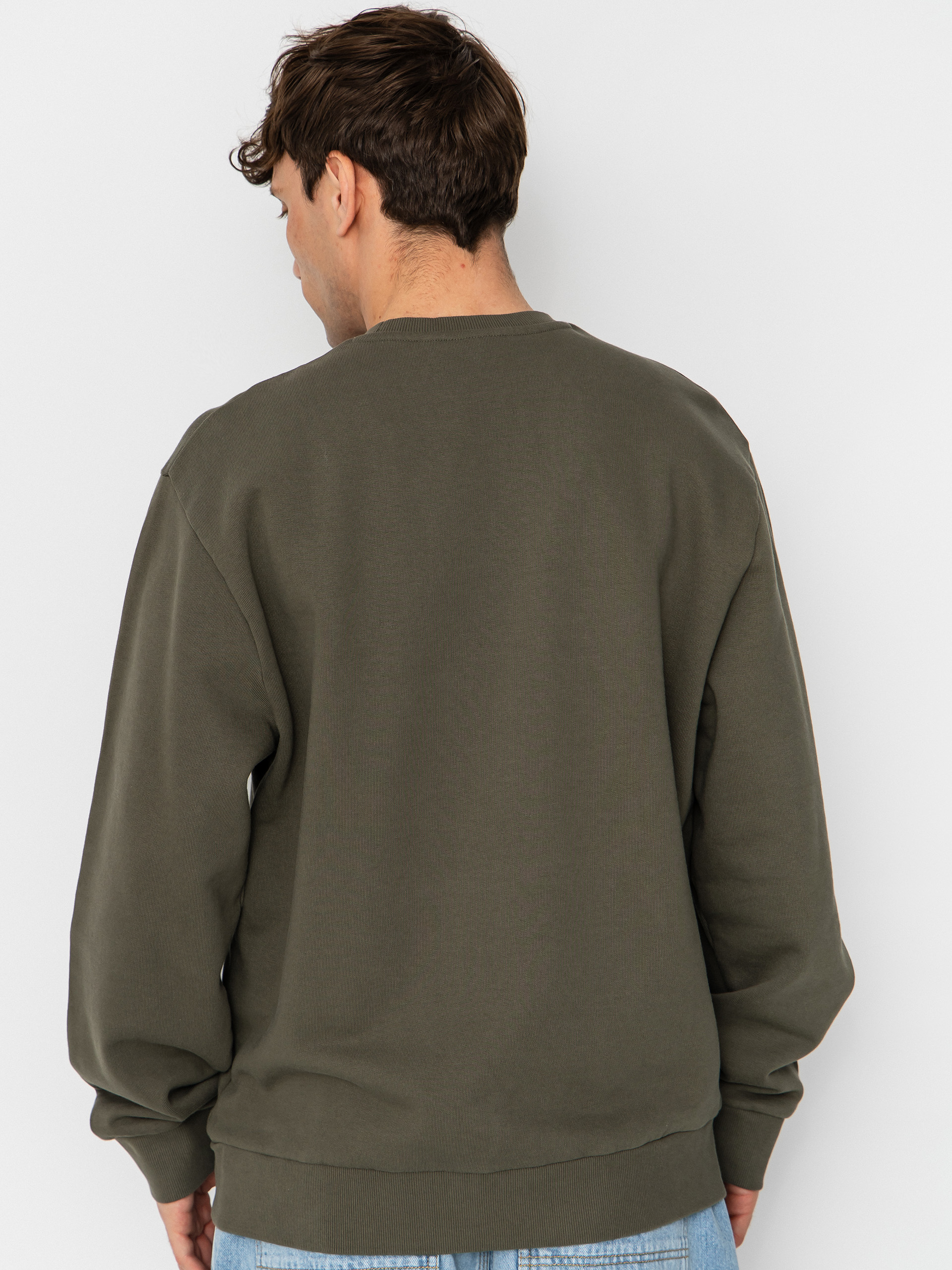 Hanorac Carhartt WIP Script Embroidery (leaf/white)