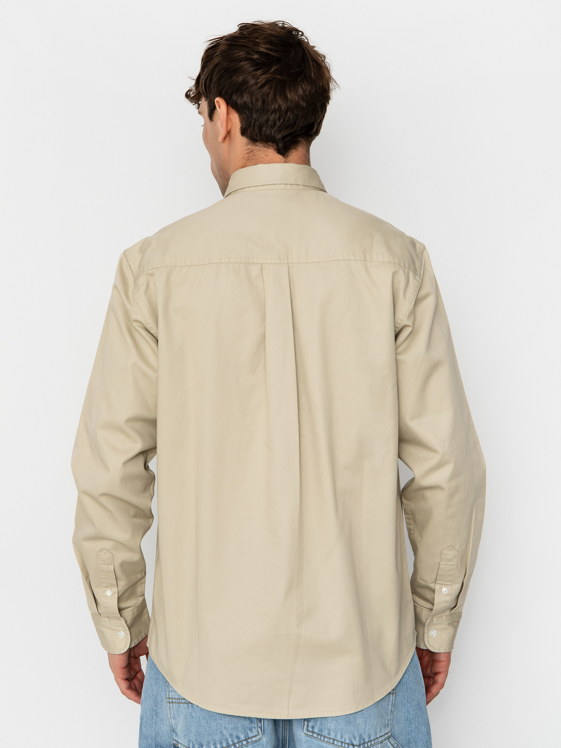Cămașă Carhartt WIP Madison (stone/white)