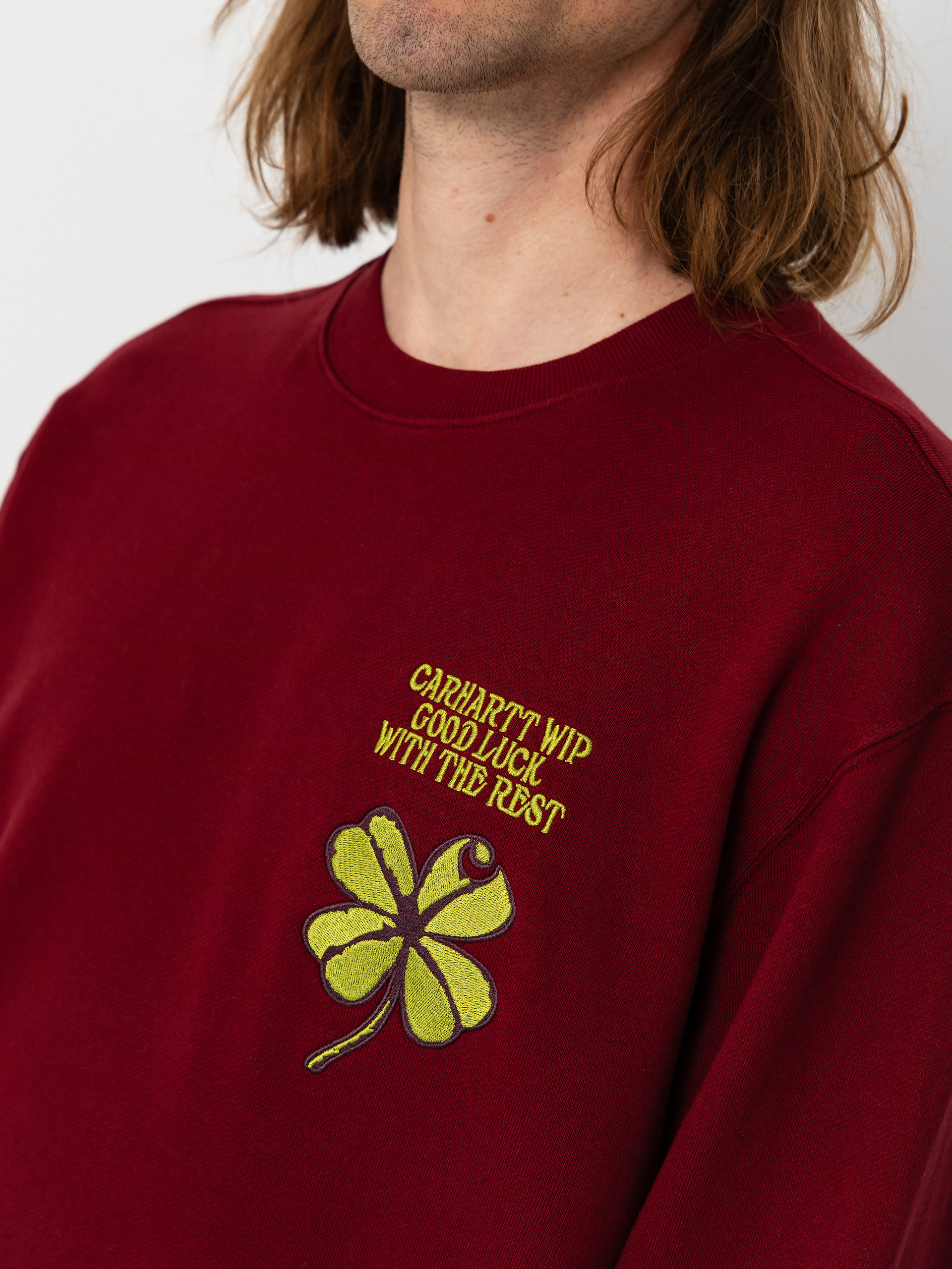 Hanorac Carhartt WIP Clover (marsala)
