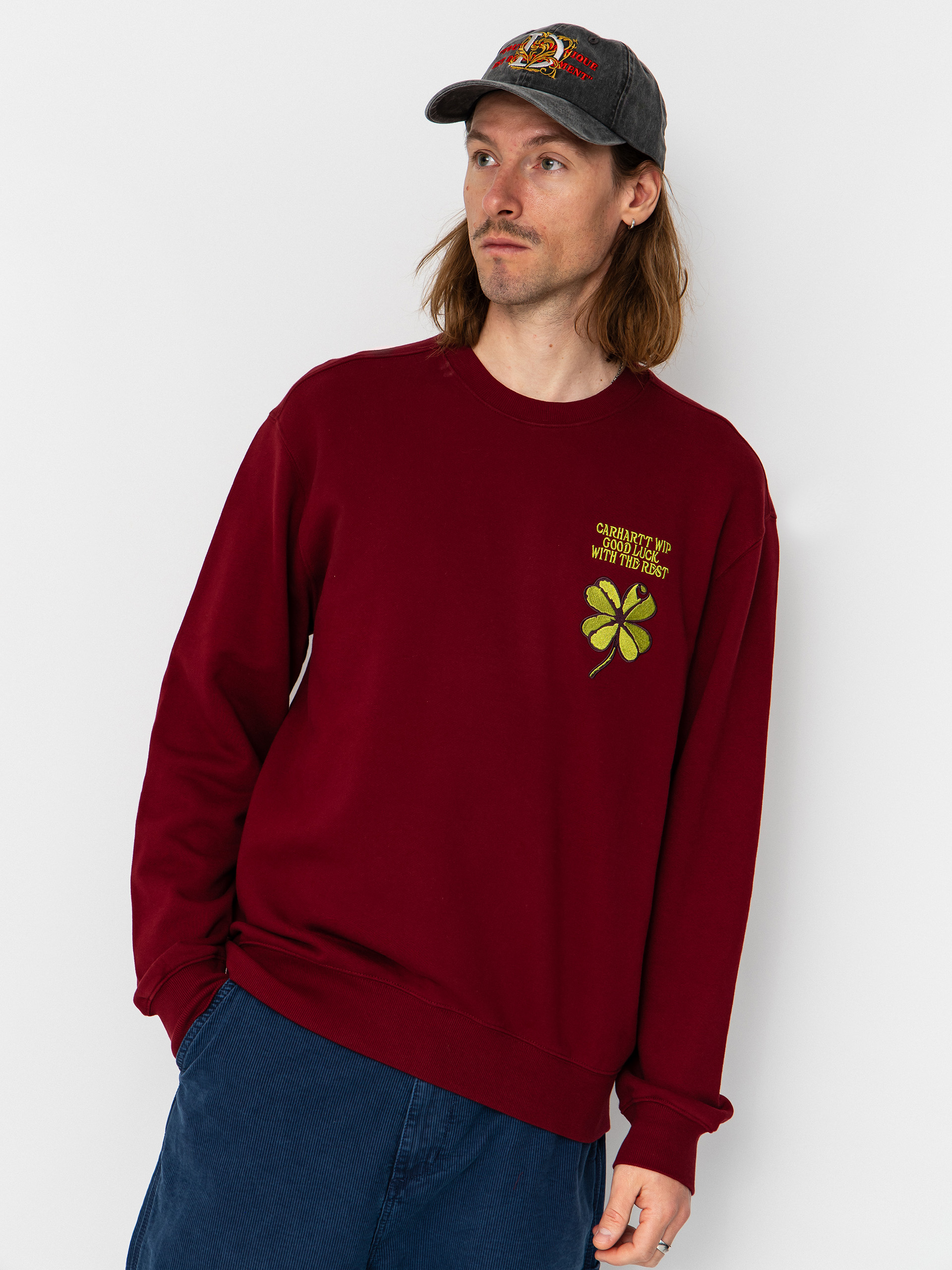 Hanorac Carhartt WIP Clover (marsala)
