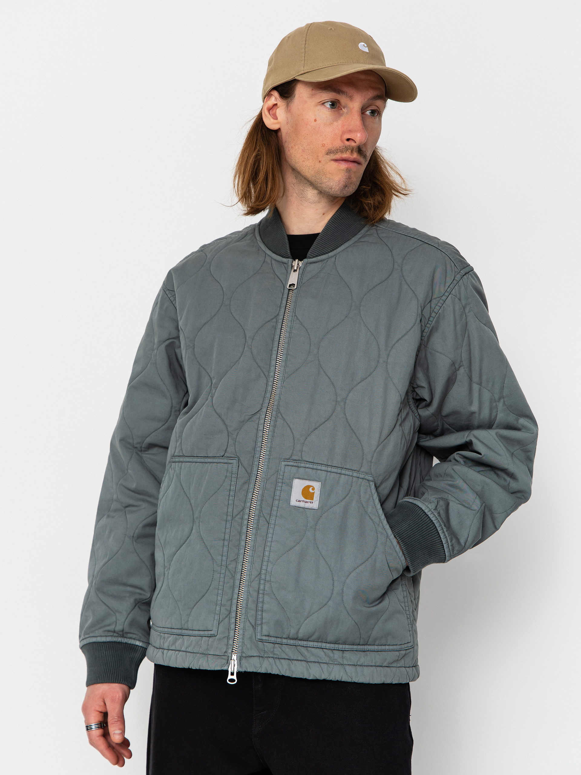 Geacă Carhartt WIP Kylan (velvet green)