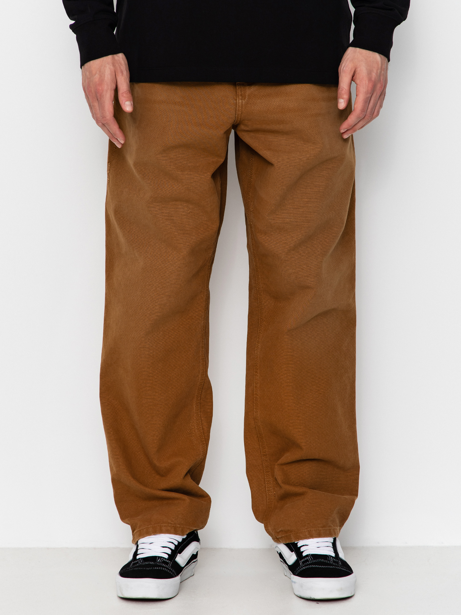 Pantaloni Carhartt WIP Single Knee (hamilton brown)