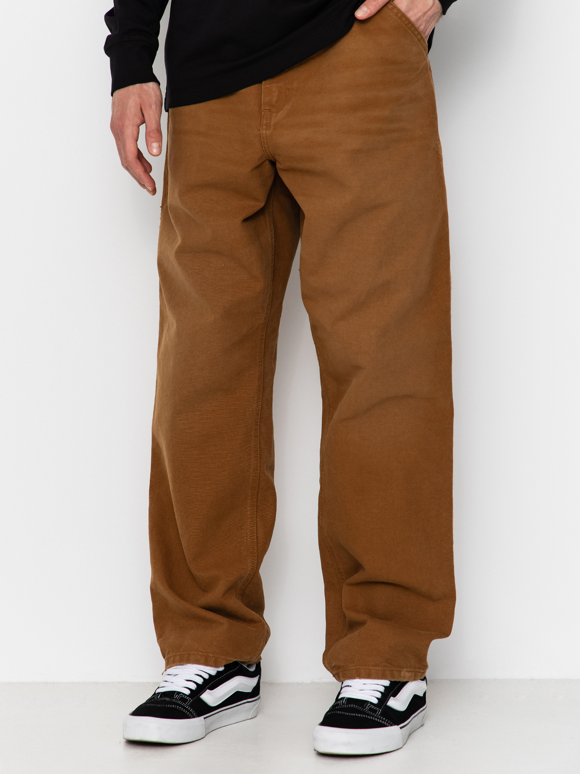 Pantaloni Carhartt WIP Single Knee (hamilton brown)