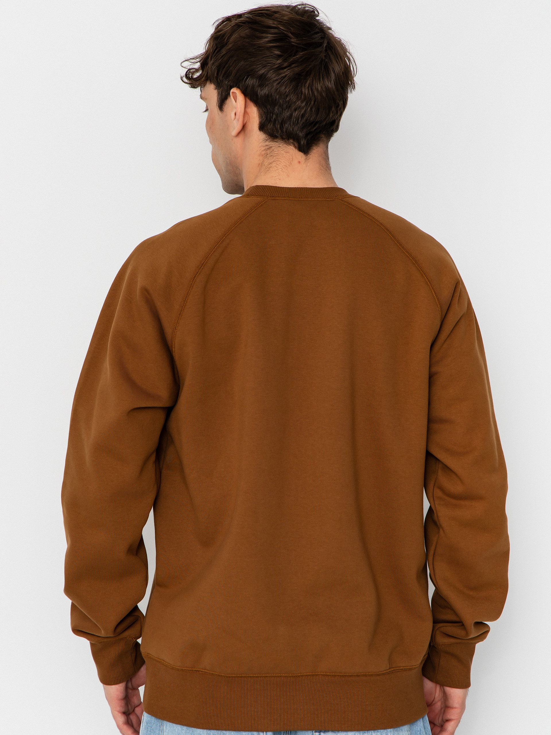 Hanorac Carhartt WIP Chase (hamilton brown/gold)