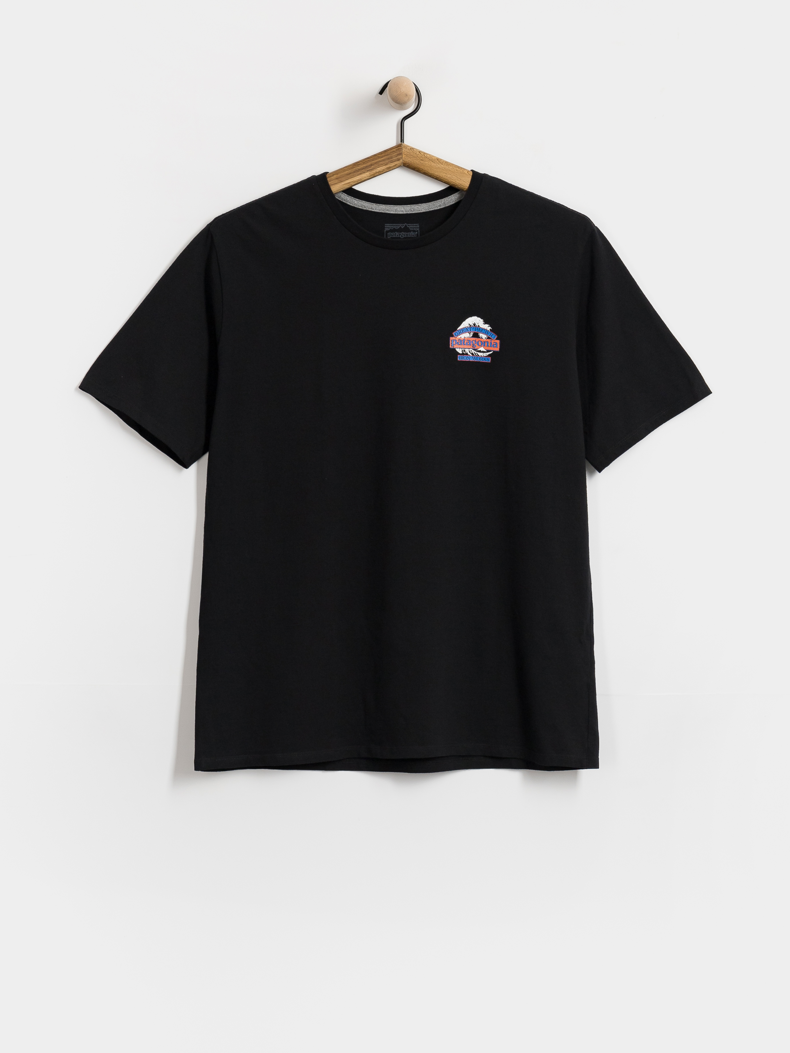 Tricou Patagonia Great Waves (black)