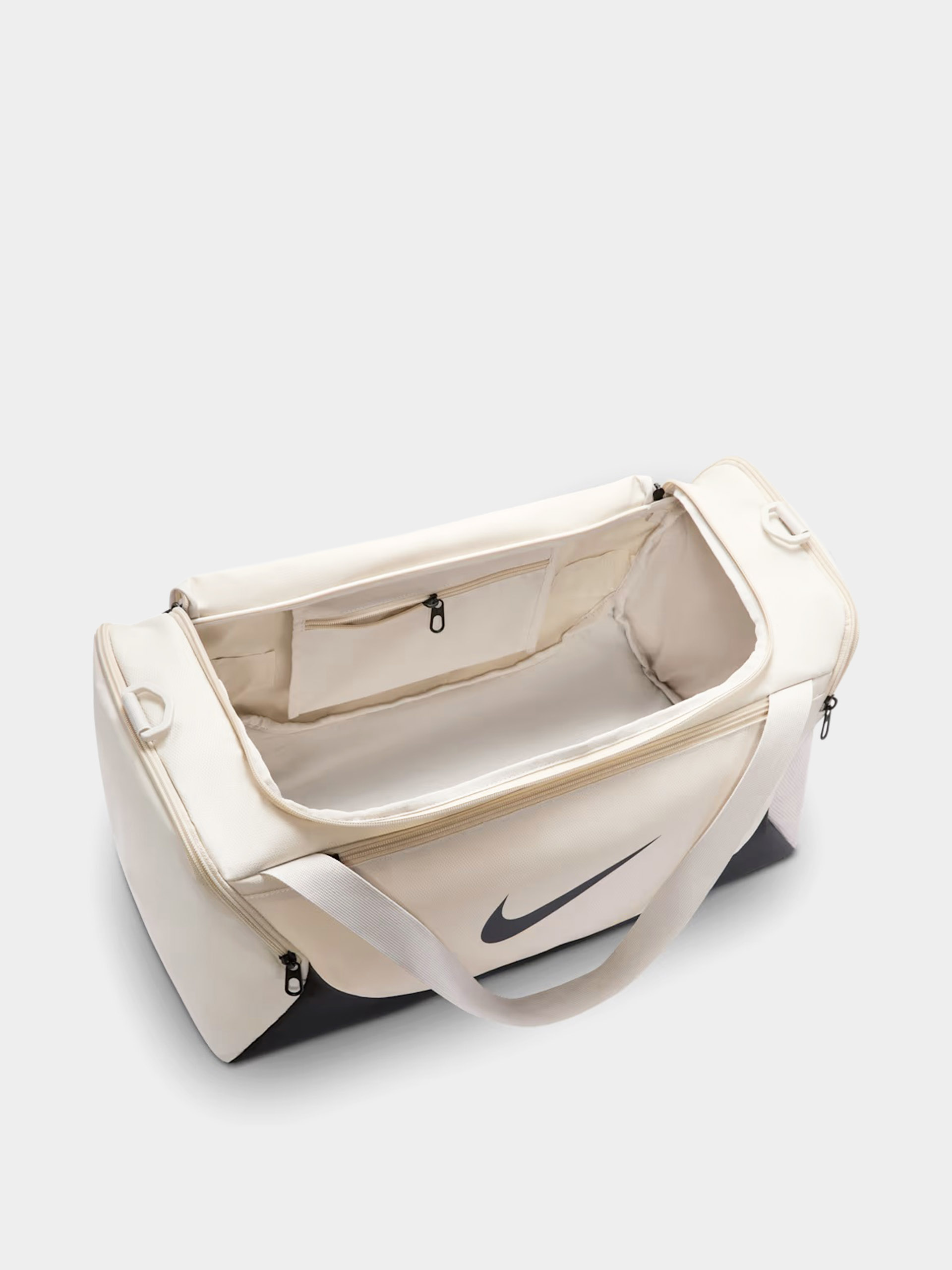 Geantă Nike SB Brasilia S (light bone/black/black)