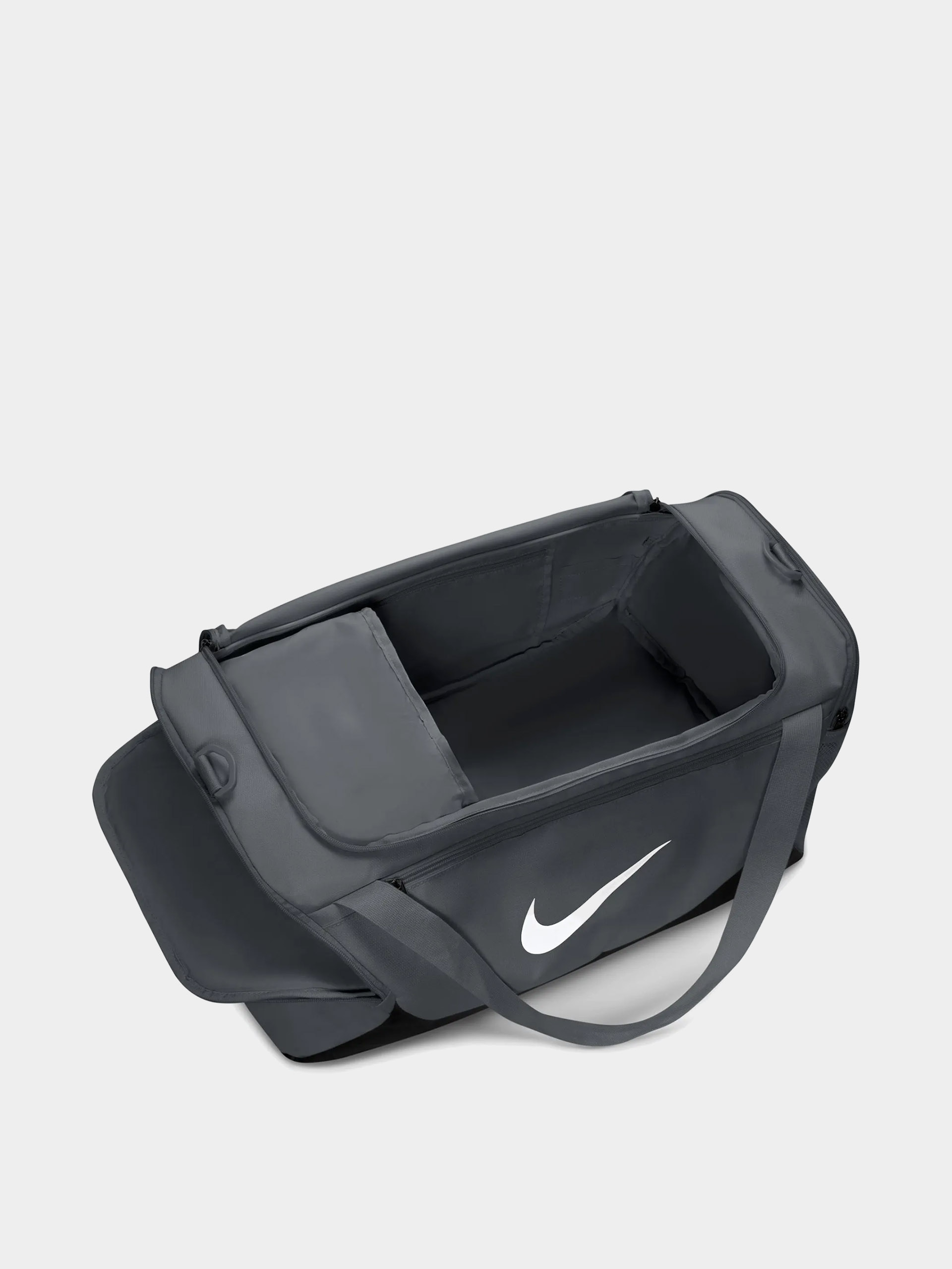 Geantă Nike SB Brasilia M (smoke grey/black/white)
