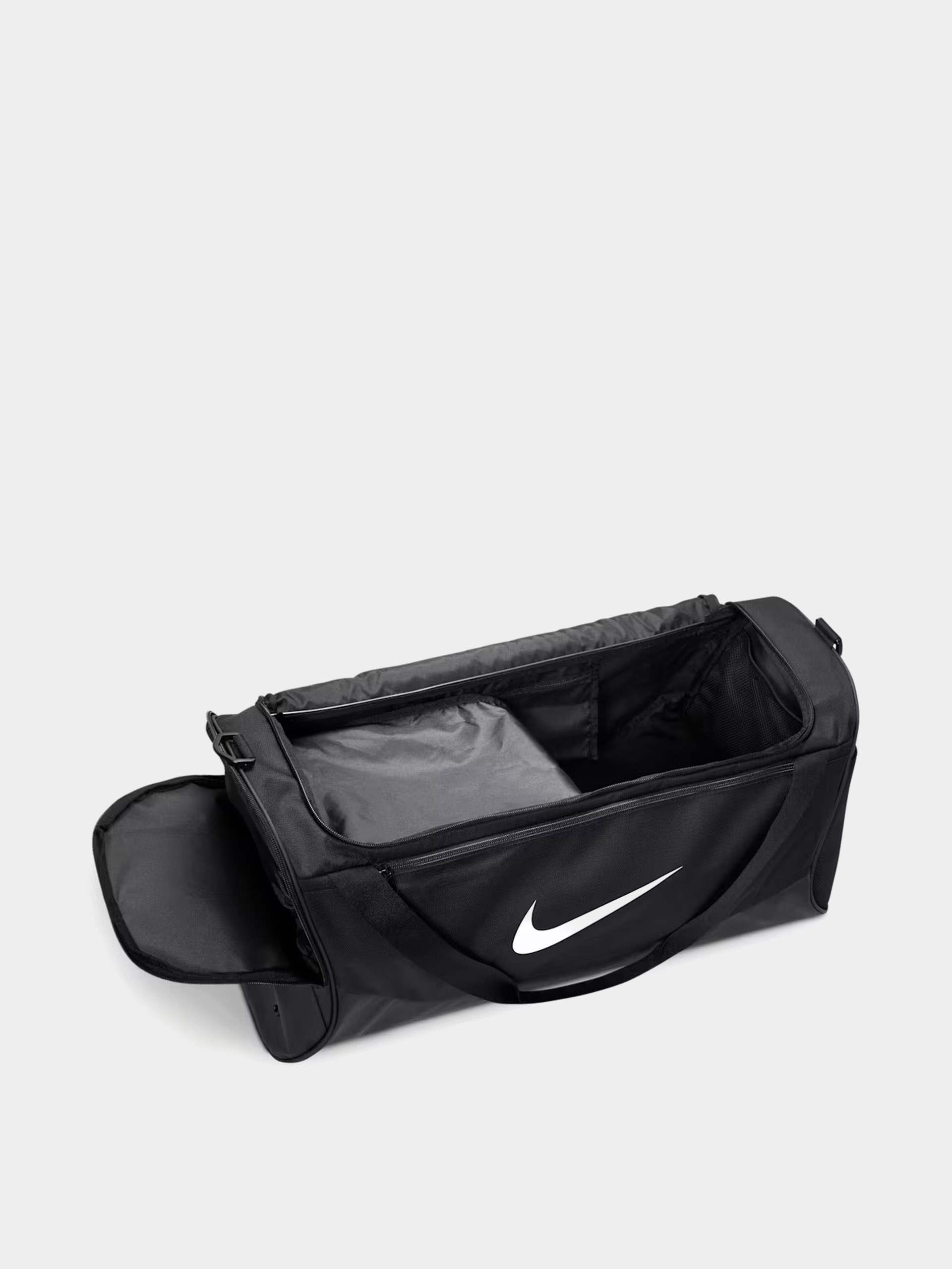 Geantă Nike SB Brasilia M (black/black/white)