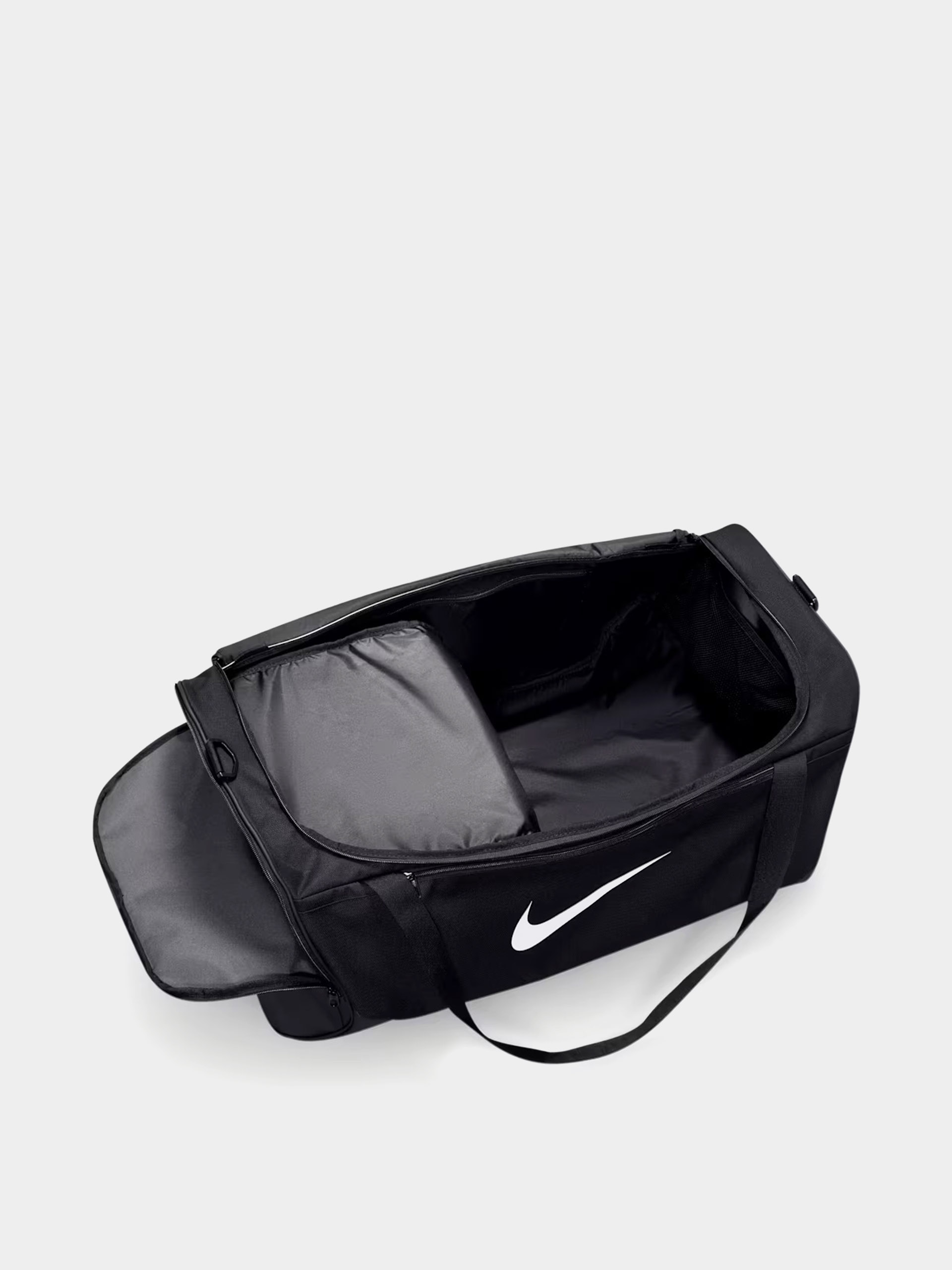 Geantă Nike SB Brasilia L (black/black/white)